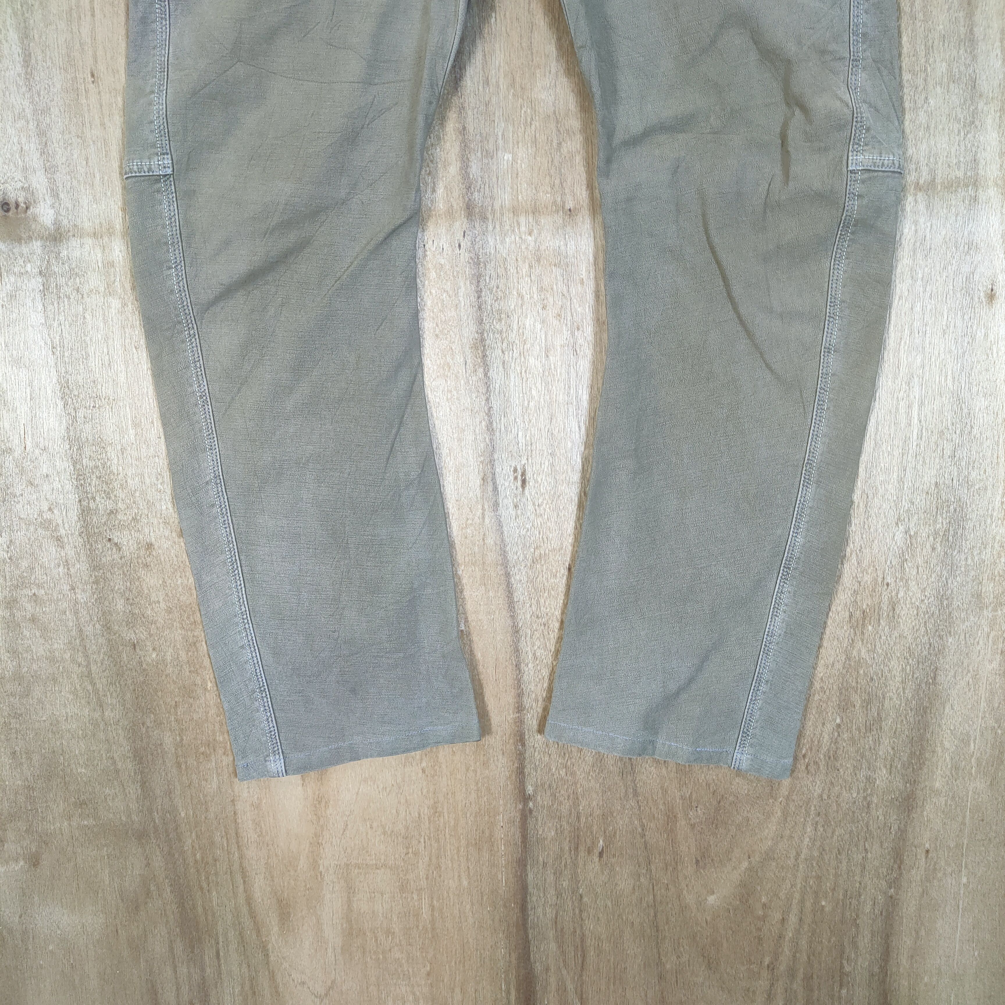 Edwin VINTAGE EDWIN FADED BAGGY CARGO PANTS Size US 32 / EU 48 - 4 Thumbnail
