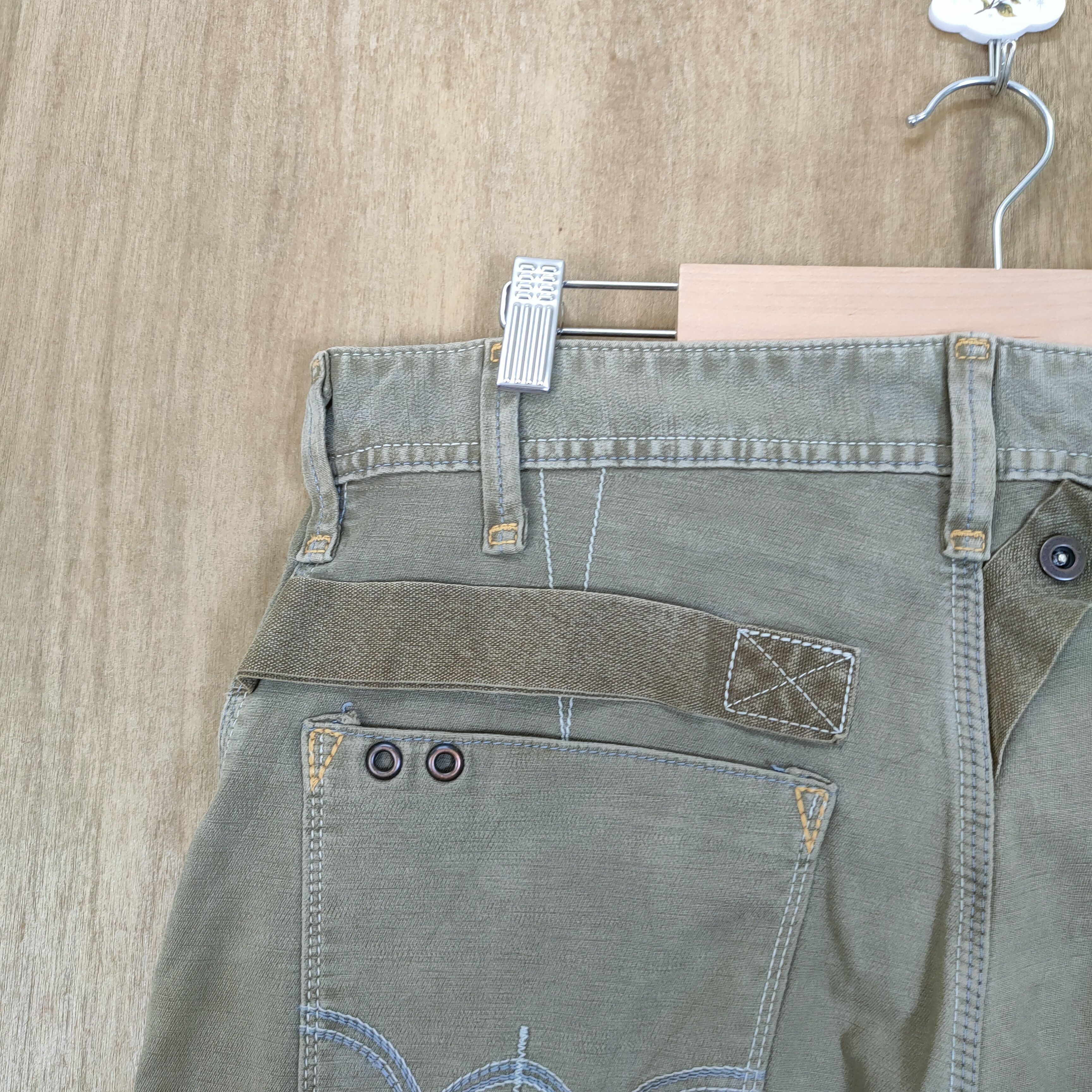 Edwin VINTAGE EDWIN FADED BAGGY CARGO PANTS Size US 32 / EU 48 - 12 Thumbnail