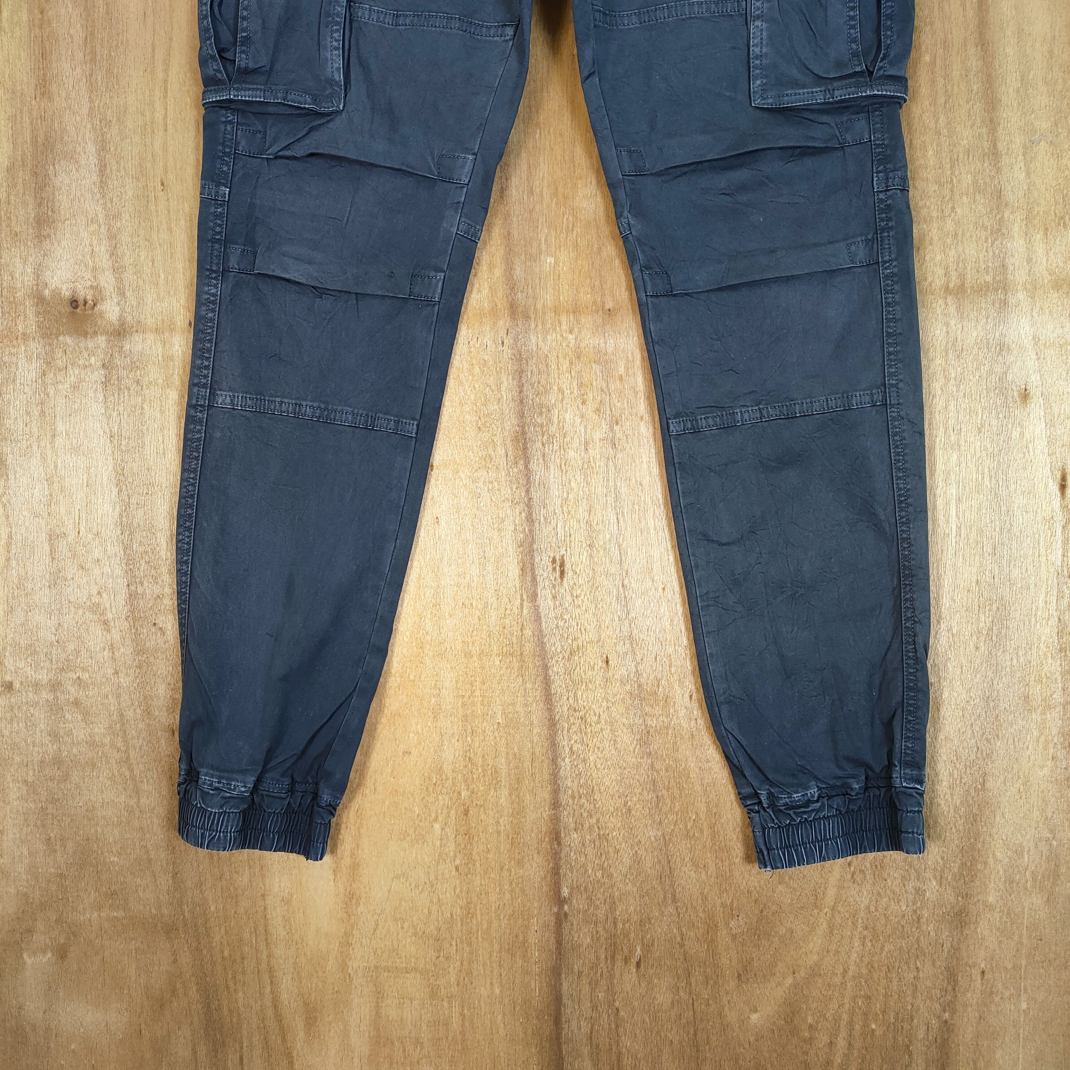 Japanese Brand × Vintage BAN STEVEN BLACK CARGO PANTS Size US 32 / EU 48 - 3 Thumbnail