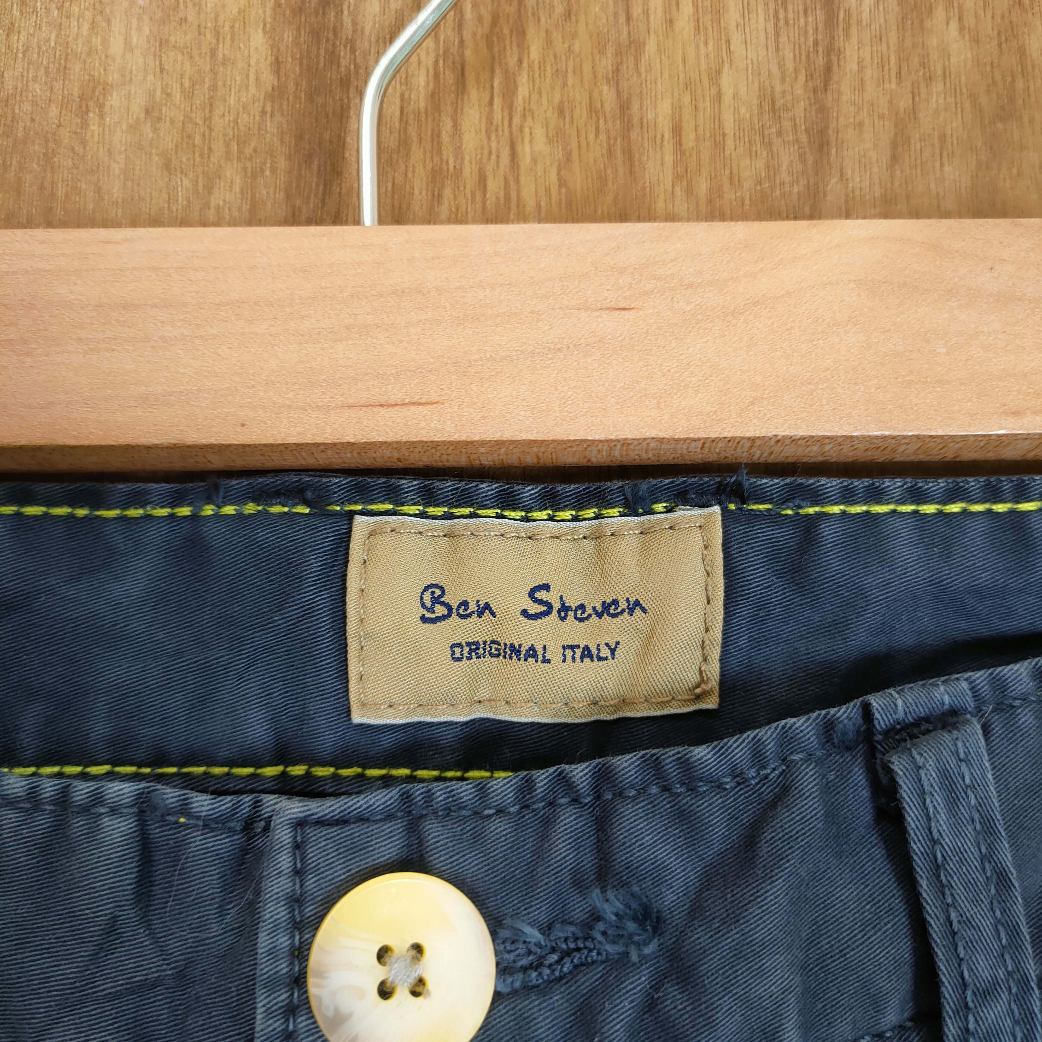 Japanese Brand × Vintage BAN STEVEN BLACK CARGO PANTS Size US 32 / EU 48 - 7 Thumbnail