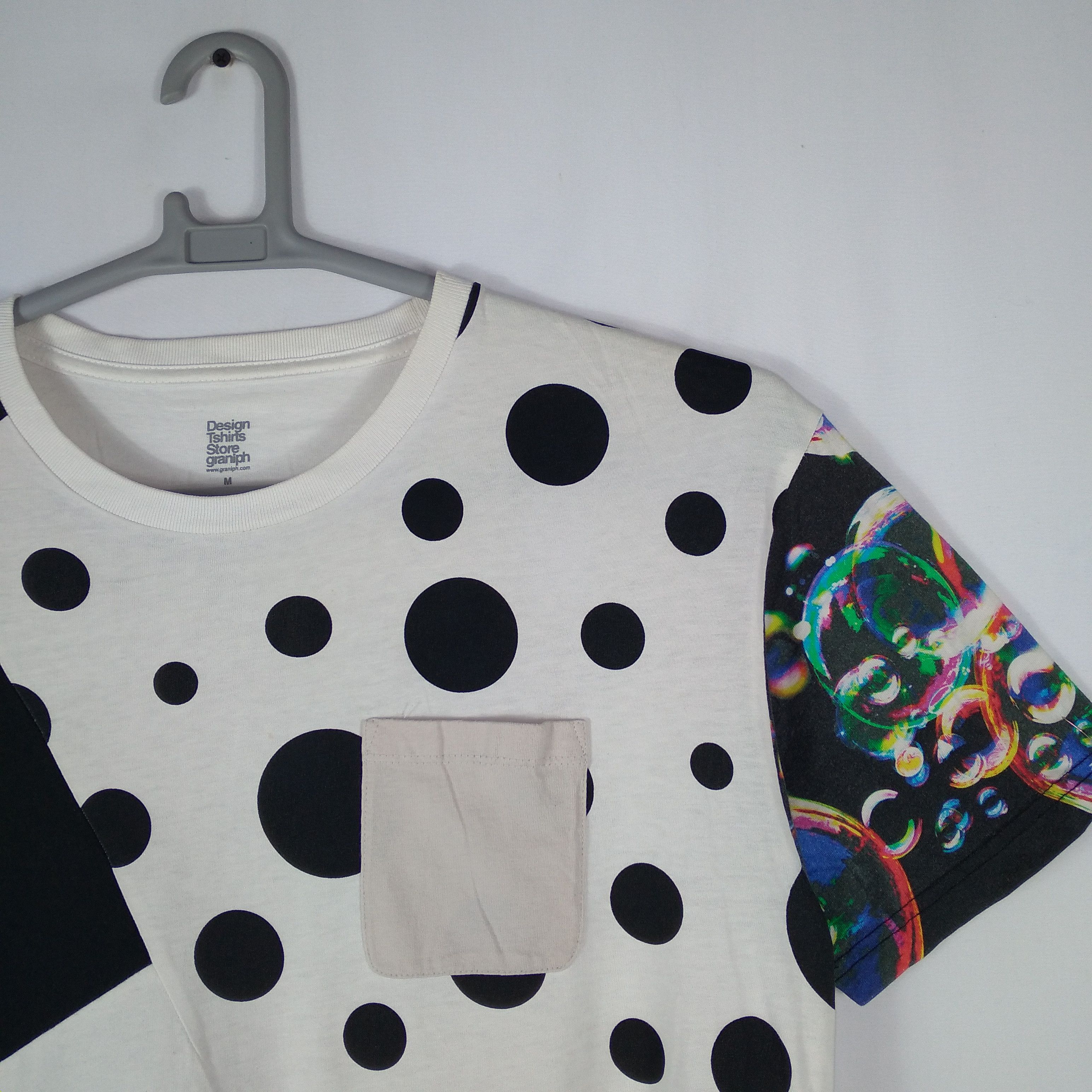 Japanese Brand × Vintage Graniph Art Monkey Polcadot Punk Styles Pocket Tee Size US L / EU 52-54 / 3 - 2 Thumbnail