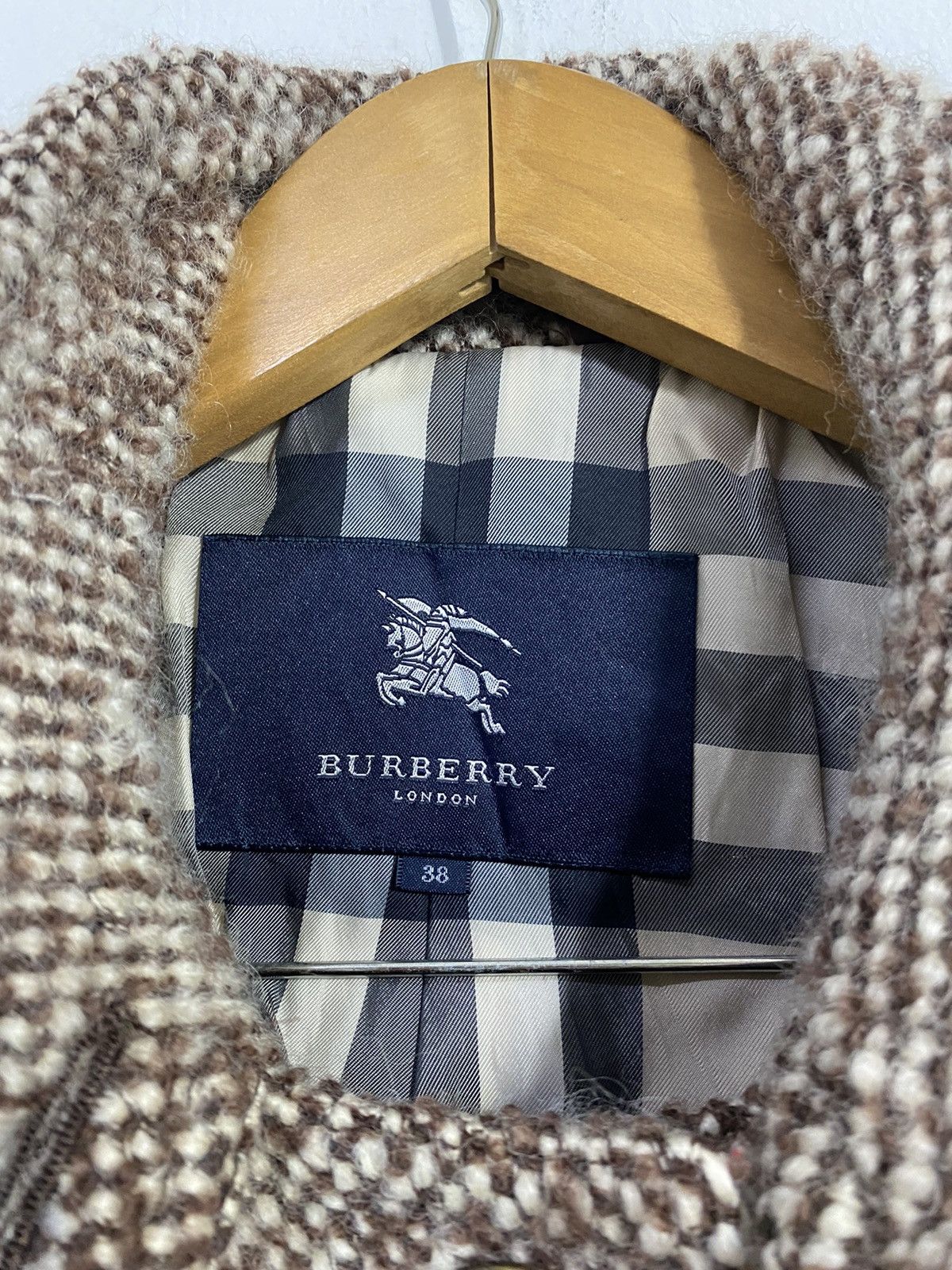 Burberry Burberry mohair Jacket Design Size US S / EU 44-46 / 1 - 3 Thumbnail