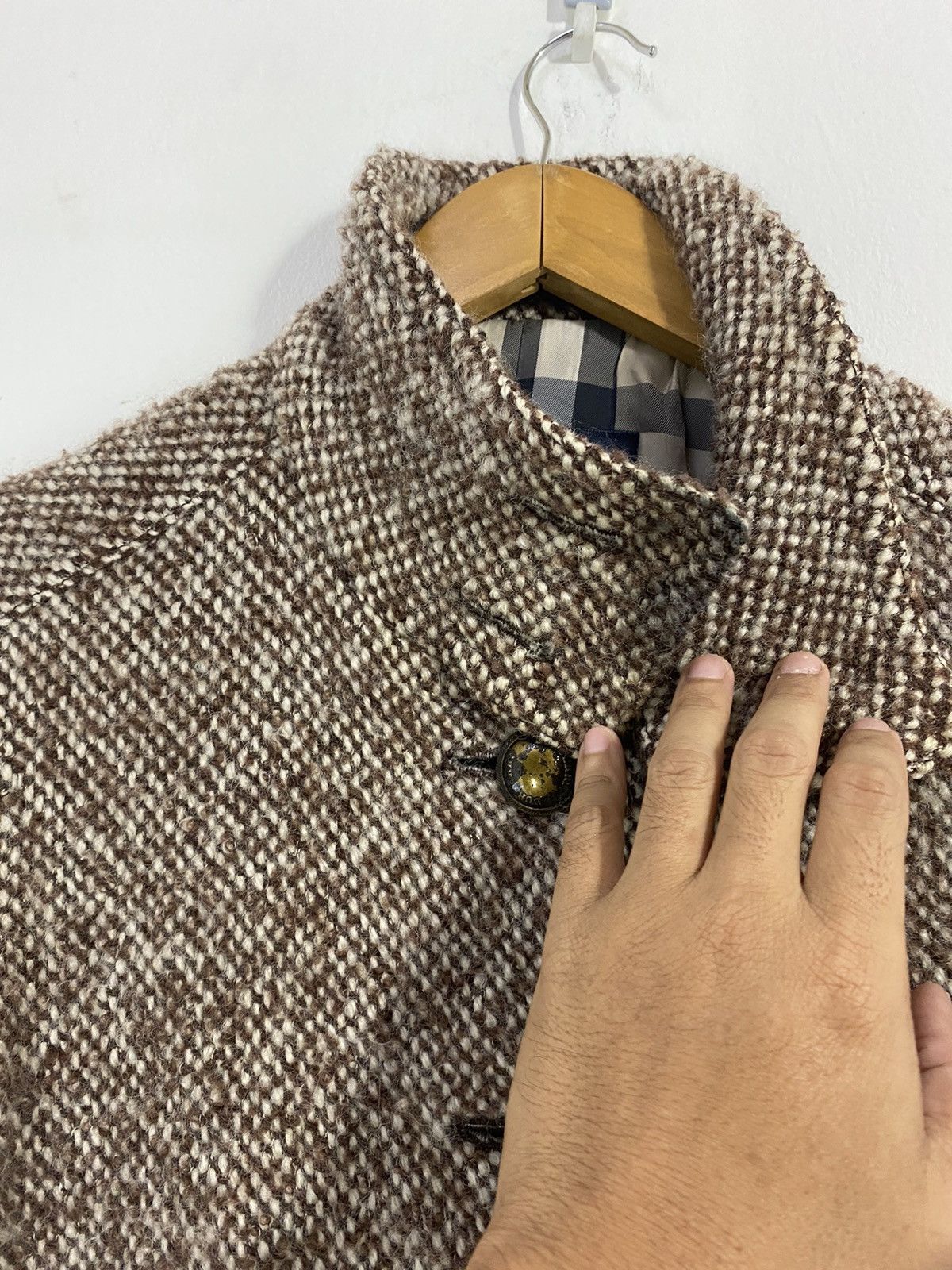 Burberry Burberry mohair Jacket Design Size US S / EU 44-46 / 1 - 4 Thumbnail