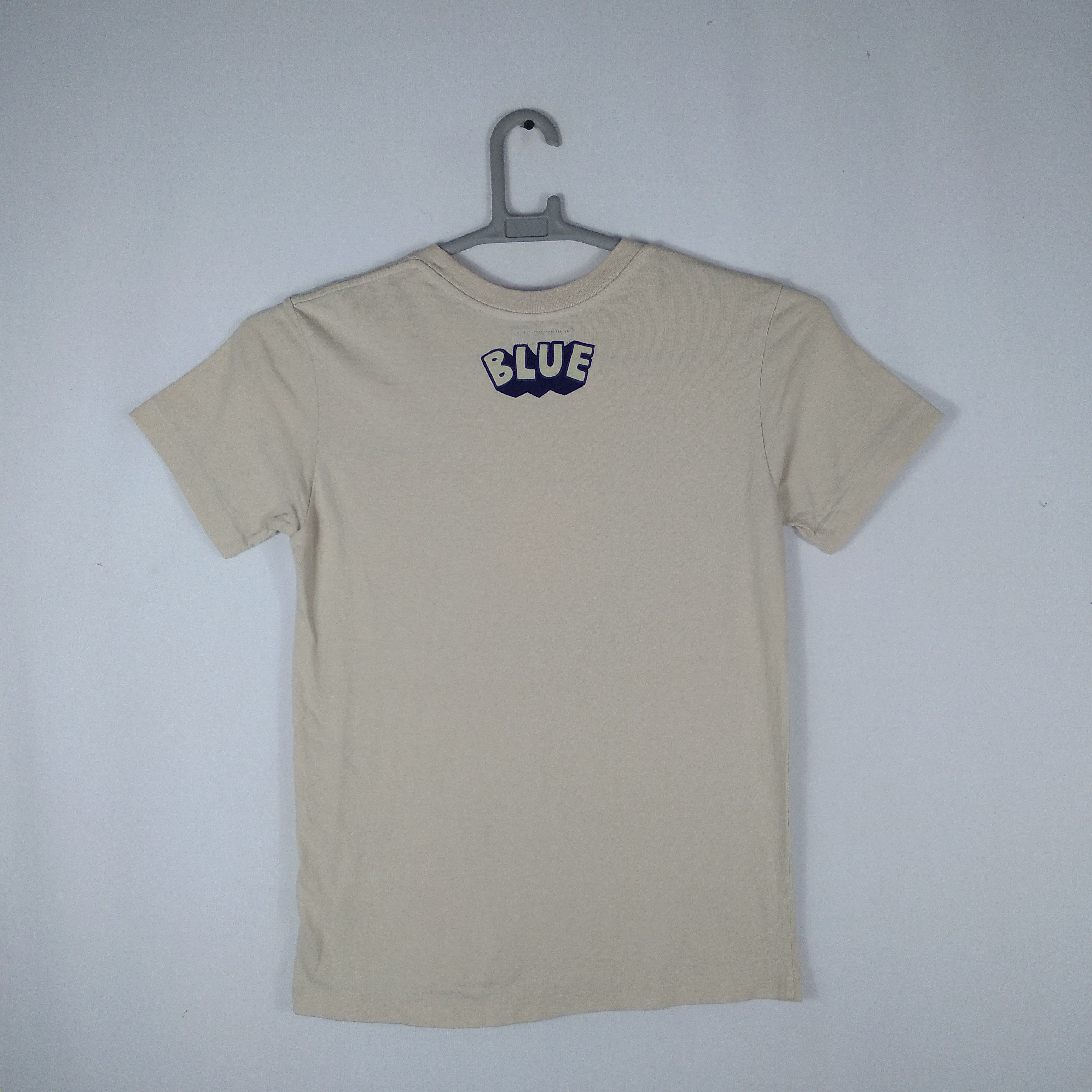 Blue Blue Japan × Japanese Brand × Vintage Vintage Blue Blue Japanese Brand Single Pocket Tee Size US XS / EU 42 / 0 - 3 Thumbnail