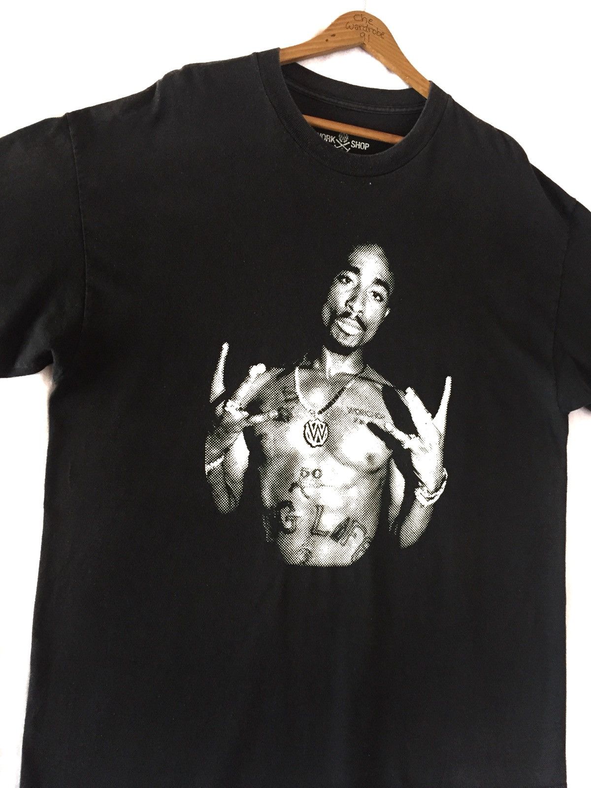 Other Tupac Shakur X Workshop Willy Santos Tee Size US XL / EU 56 / 4 - 3 Thumbnail