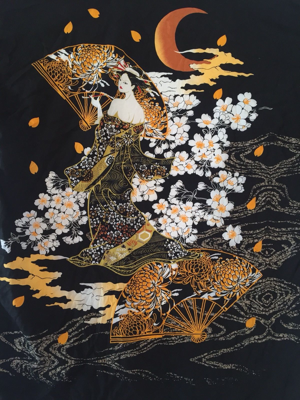 Japanese Brand Japan Geisha Women Motive Kimono Size L / US 10 / IT 46 - 15 Thumbnail