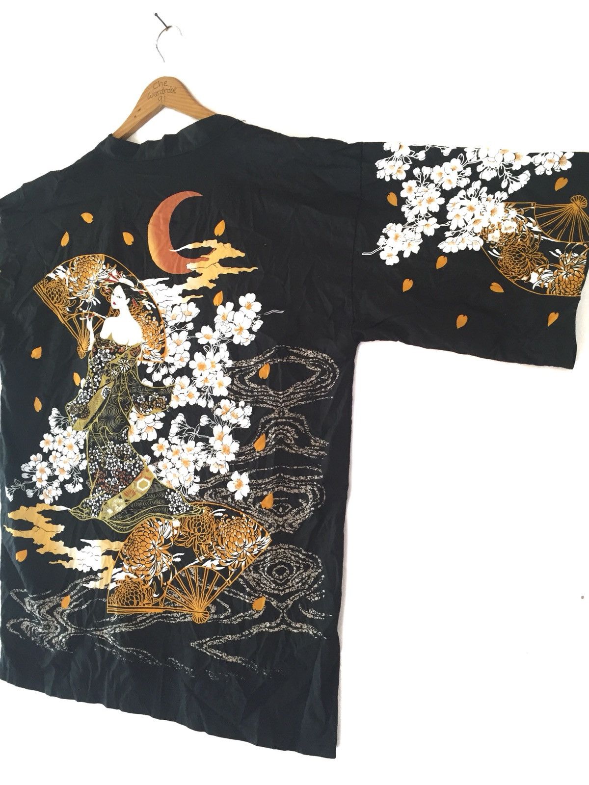 Japanese Brand Japan Geisha Women Motive Kimono Size L / US 10 / IT 46 - 6 Thumbnail