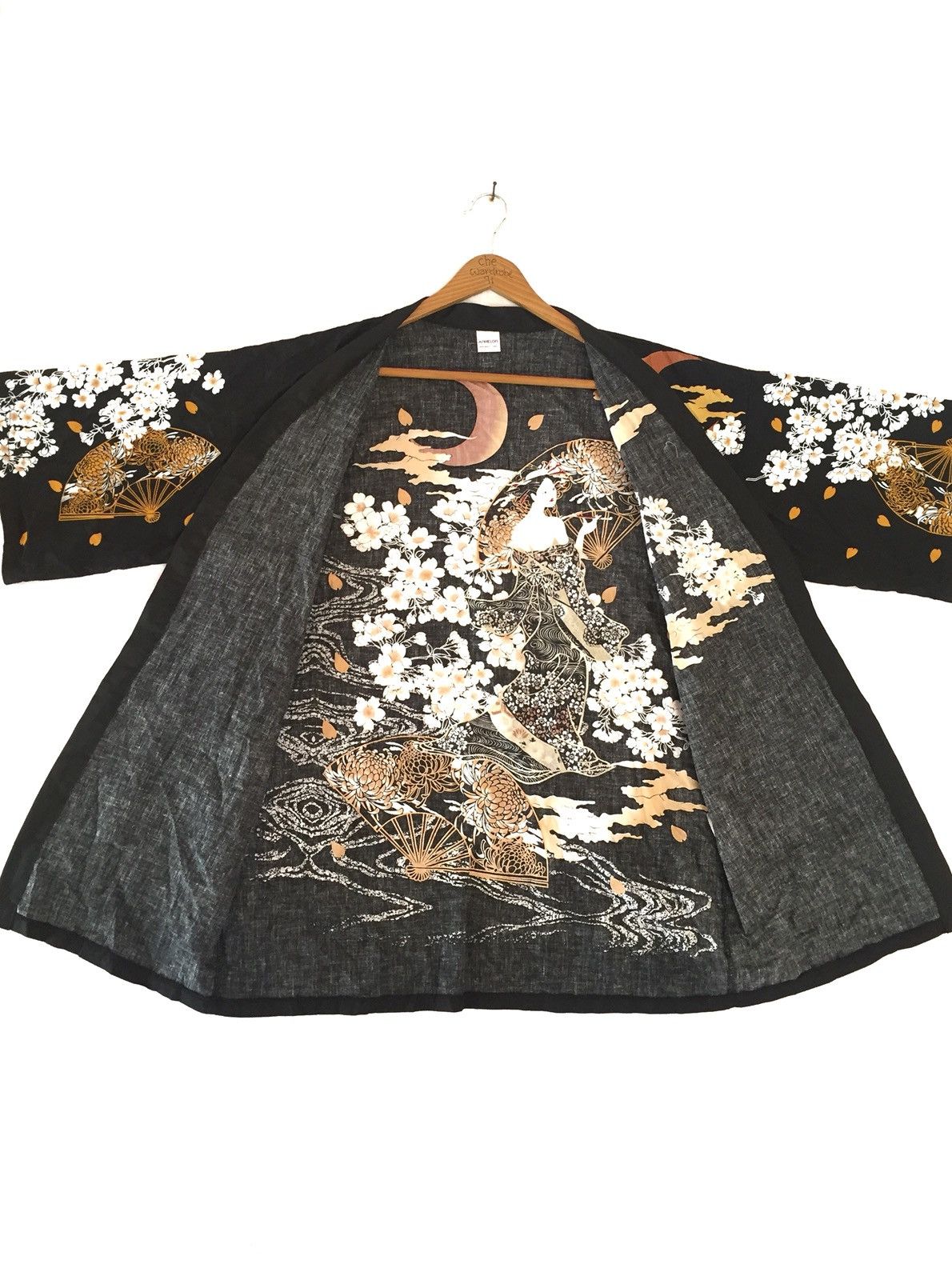 Japanese Brand Japan Geisha Women Motive Kimono Size L / US 10 / IT 46 - 7 Thumbnail