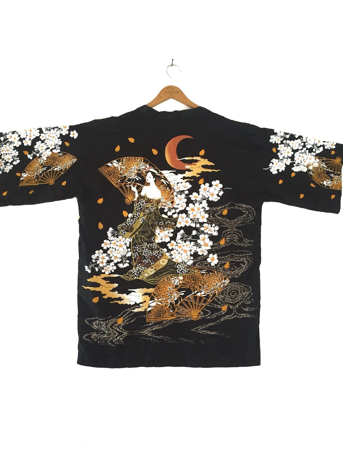 Japanese Brand Japan Geisha Women Motive Kimono Size L / US 10 / IT 46 - 1 Thumbnail