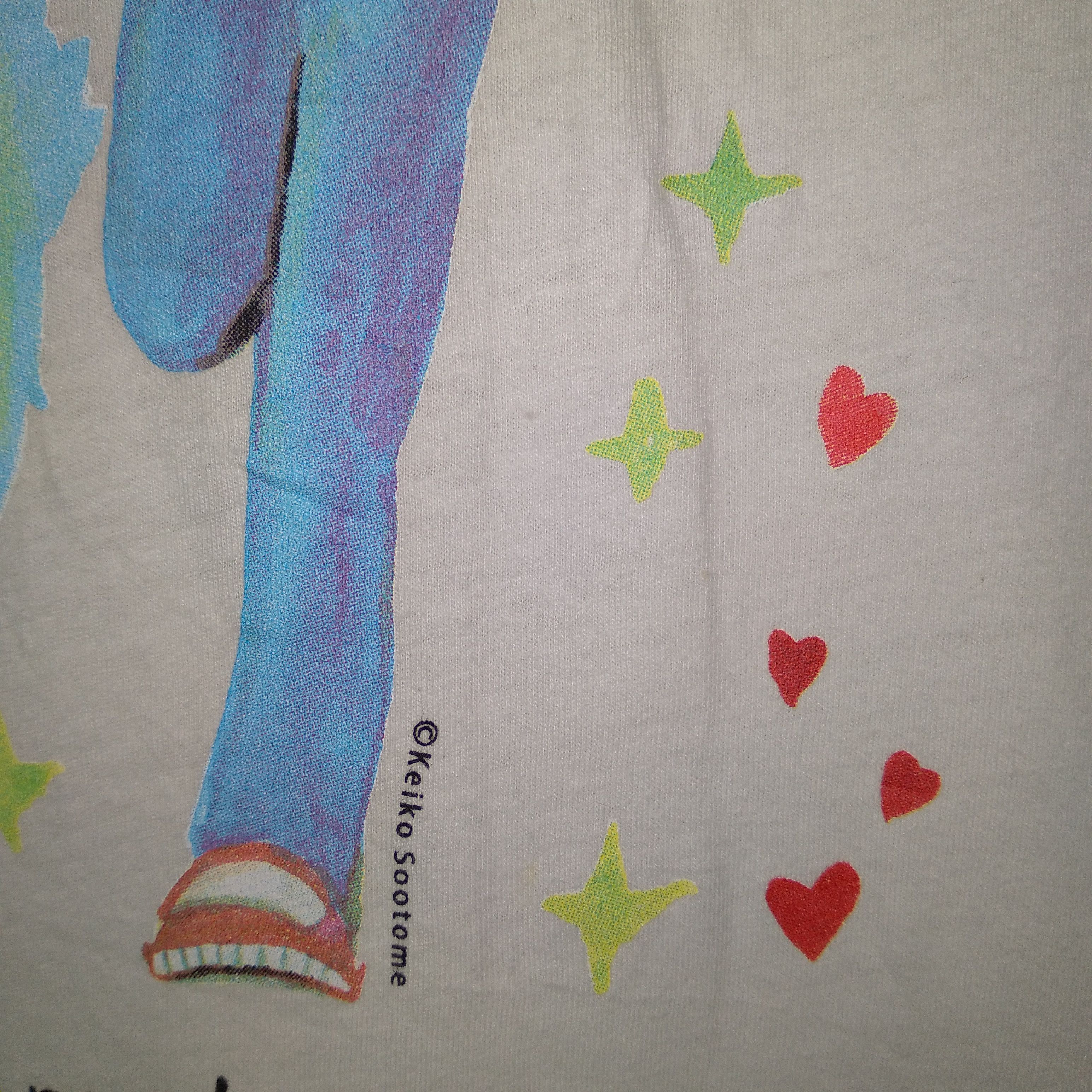 Japanese Brand × Vintage Japanese Illustrator Keiko Sootome X Back Number Art Tee Size US S / EU 44-46 / 1 - 3 Thumbnail