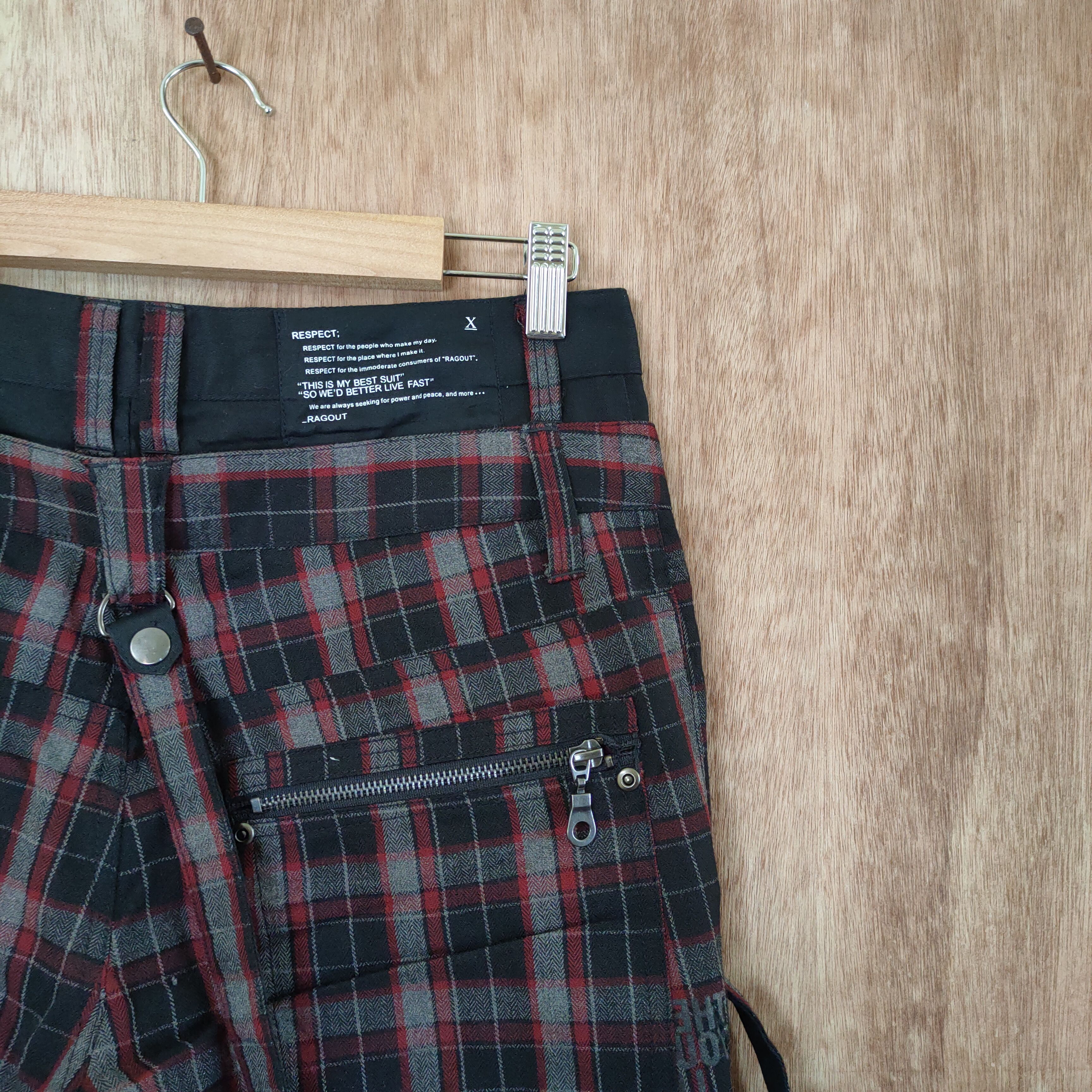 Japanese Brand RAGOUT SEDITIONARIES PANTS SPRING LEG Size US 30 / EU 46 - 10 Thumbnail