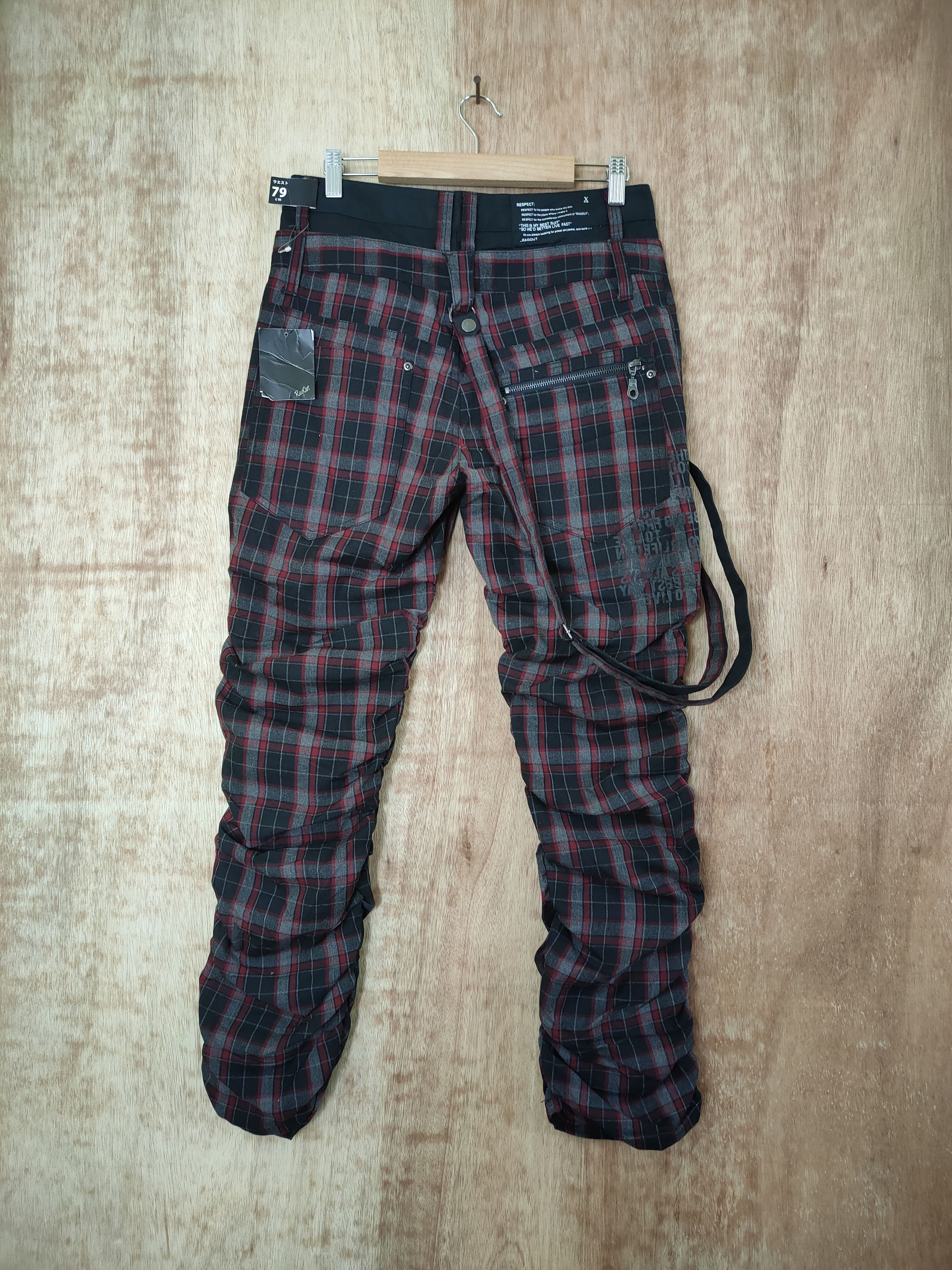 Japanese Brand RAGOUT SEDITIONARIES PANTS SPRING LEG Size US 30 / EU 46 - 4 Thumbnail