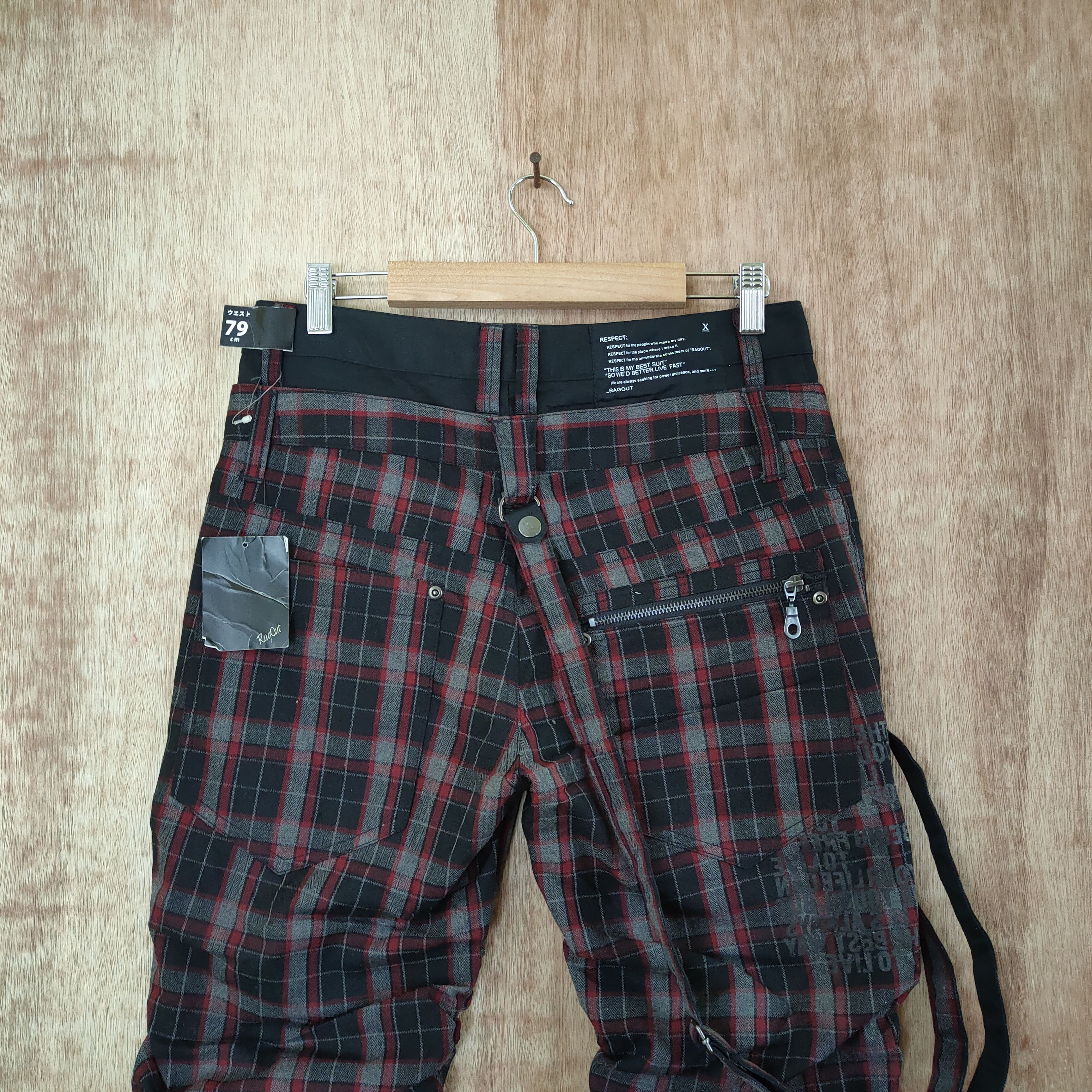 Japanese Brand RAGOUT SEDITIONARIES PANTS SPRING LEG Size US 30 / EU 46 - 5 Thumbnail