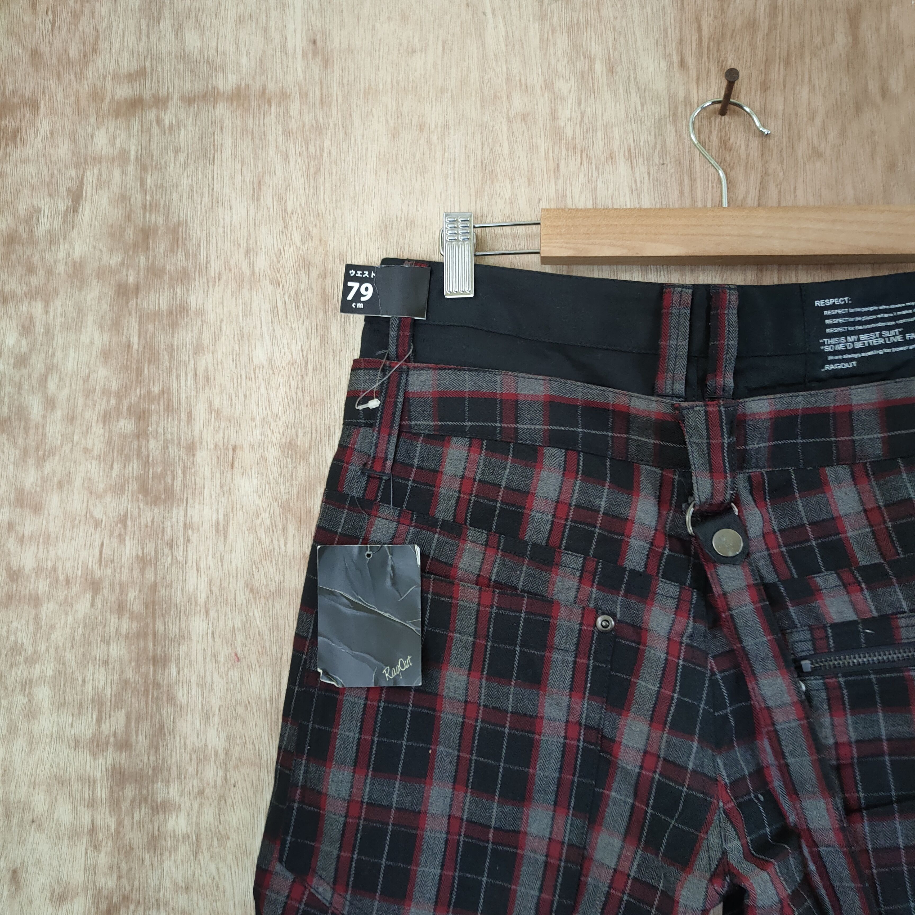 Japanese Brand RAGOUT SEDITIONARIES PANTS SPRING LEG Size US 30 / EU 46 - 11 Thumbnail