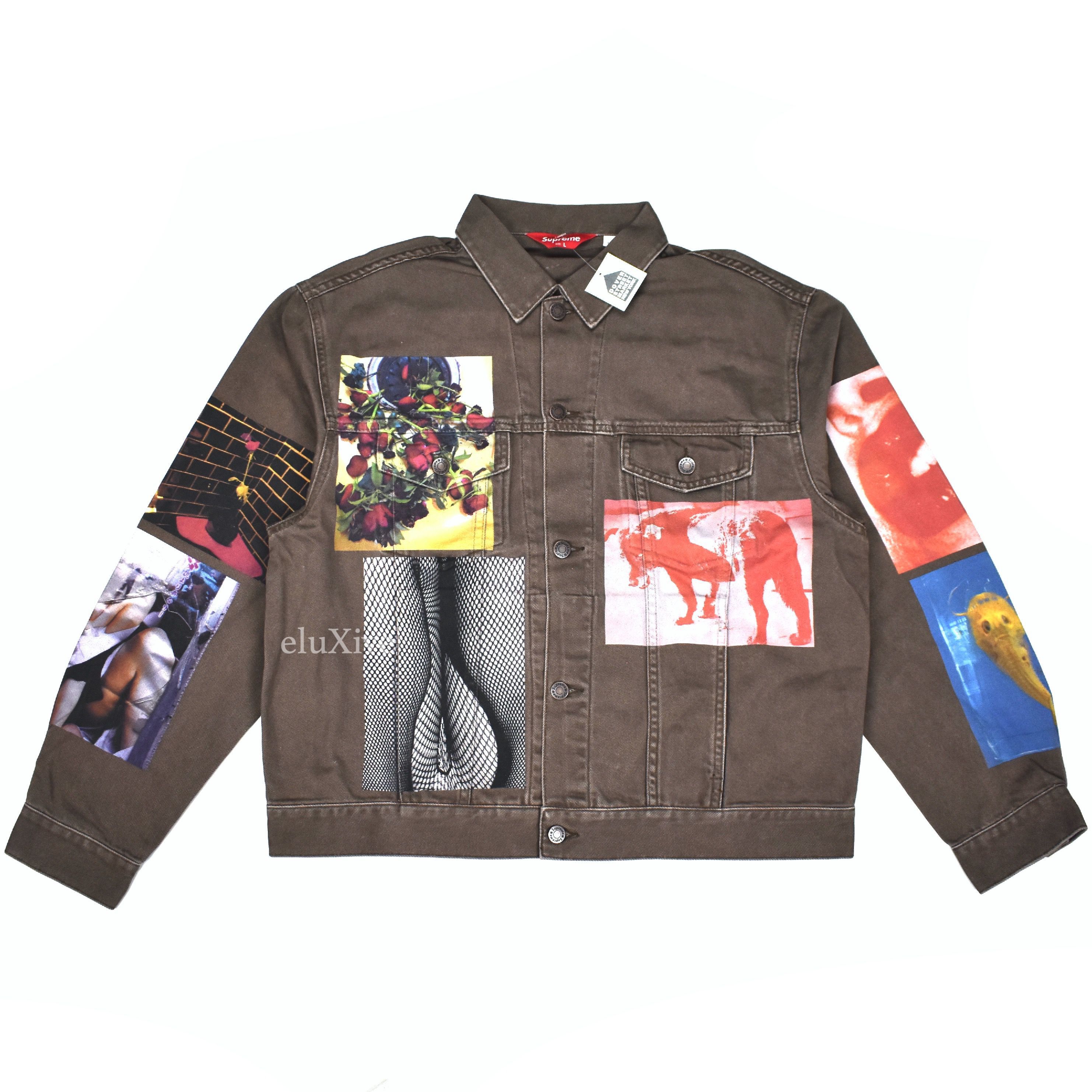 2-Tone Paneled Denim Jacket - fall winter 2022 - Supreme