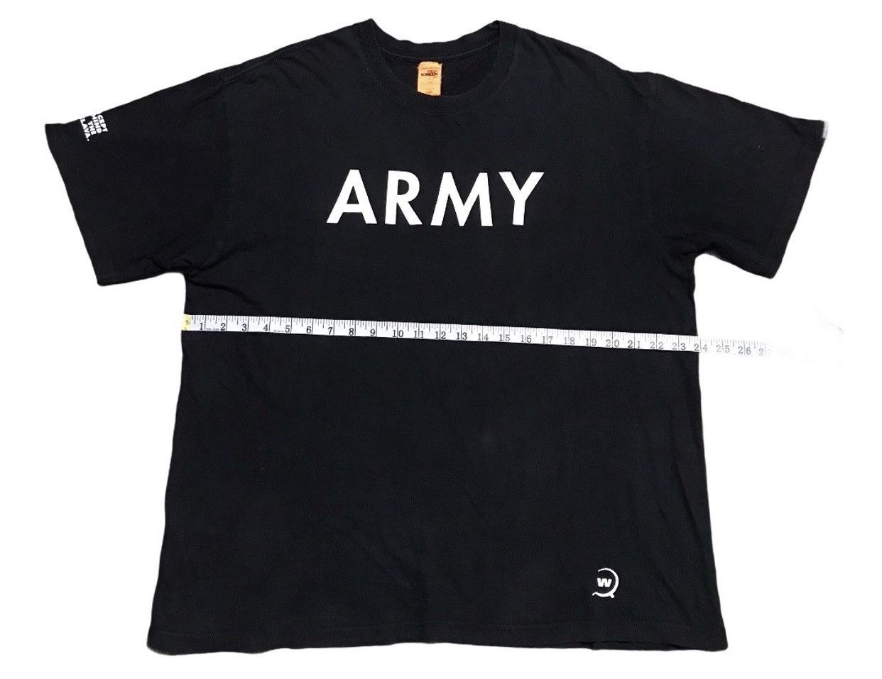 Vintage × Wtaps Vintage Wtaps Army Black Tee Size US XL / EU 56 / 4 - 9 Thumbnail