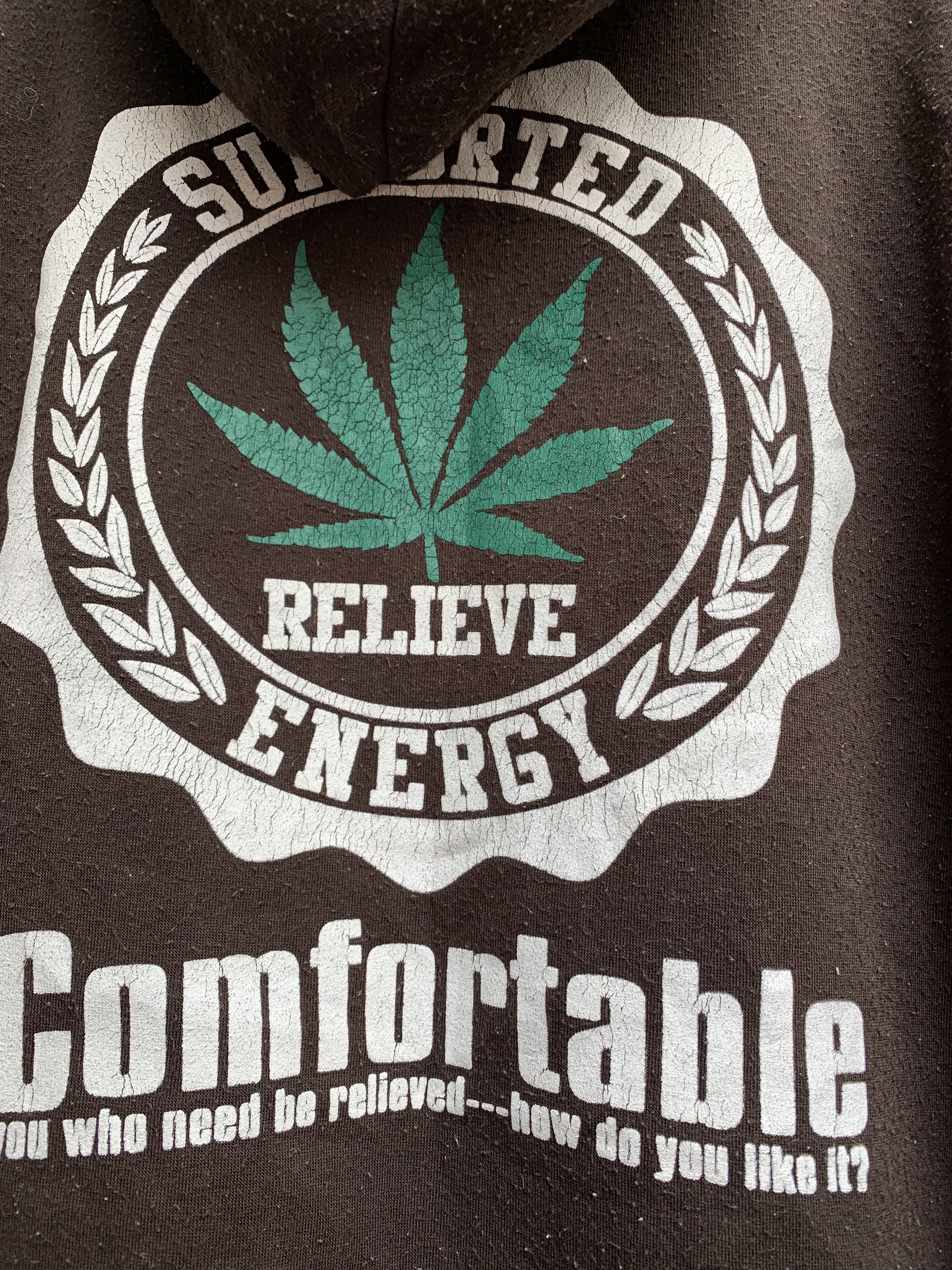 Bob Marley × Vintage Jamaica Rastafari Weed Logo Hoodie Sweater Size US L / EU 52-54 / 3 - 3 Thumbnail