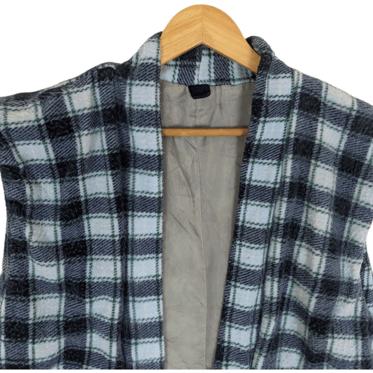 Japanese Brand JAPAN Vintage Monogram Nice Design Fleece Kimono Vest Size US M / EU 48-50 / 2 - 4 Thumbnail