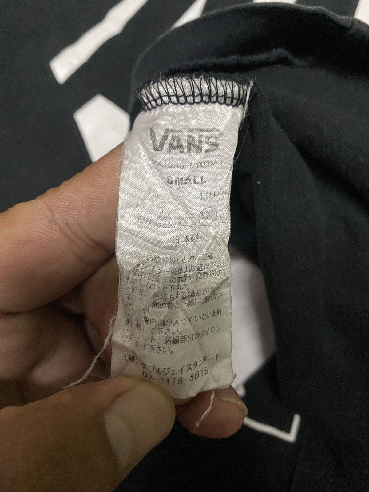 Mastermind Japan × Vans Vintage Mastermind Japan Vans Black Tee Size US S / EU 44-46 / 1 - 8 Thumbnail