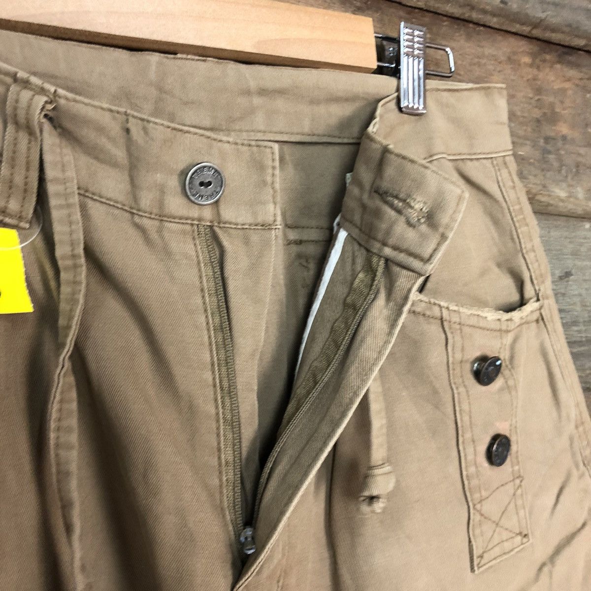 Japanese Brand DL Theme Brown Multipocket Tactical Cargo Pants #3309 Size US 30 / EU 46 - 9 Thumbnail