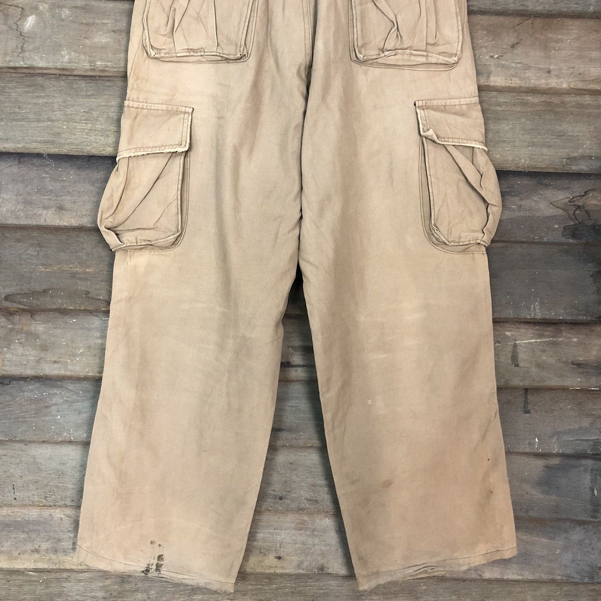 Japanese Brand DL Theme Brown Multipocket Tactical Cargo Pants #3309 Size US 30 / EU 46 - 12 Thumbnail