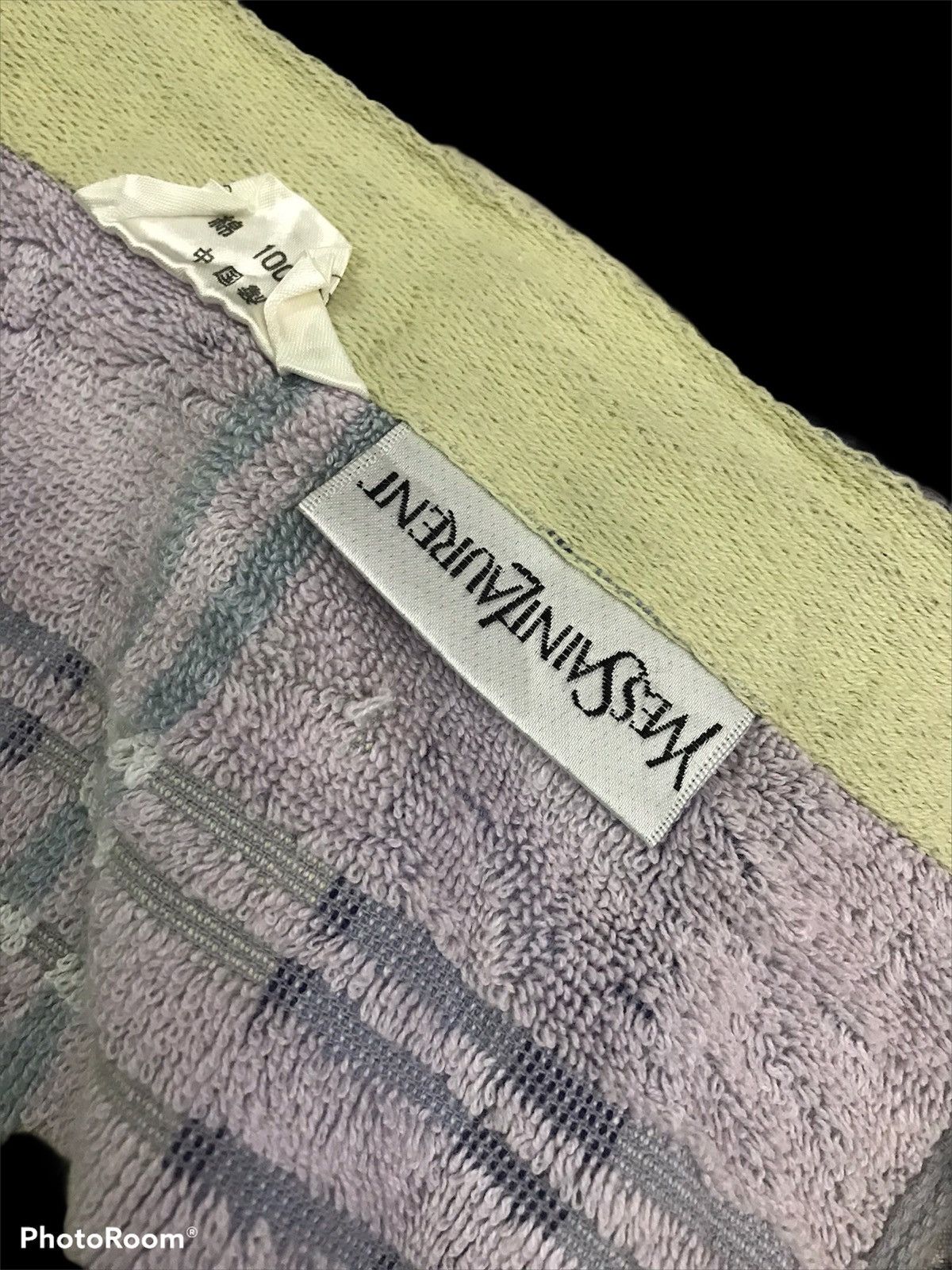 Vintage × Yves Saint Laurent 🔥Offer🔥YSL Queen Fitted Cotton Blanket Size ONE SIZE - 4 Thumbnail