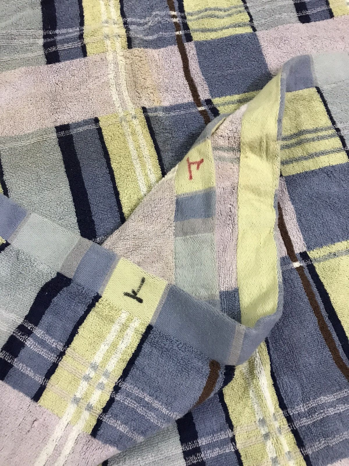 Vintage × Yves Saint Laurent 🔥Offer🔥YSL Queen Fitted Cotton Blanket Size ONE SIZE - 6 Thumbnail
