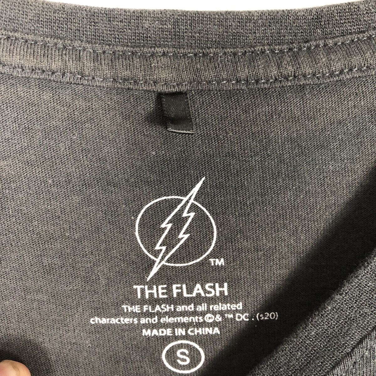 DC Comics × Marvel Comics 🔥Childhood🔥DC Comic Character The Flash Big Print Promo Tee Size US M / EU 48-50 / 2 - 8 Thumbnail