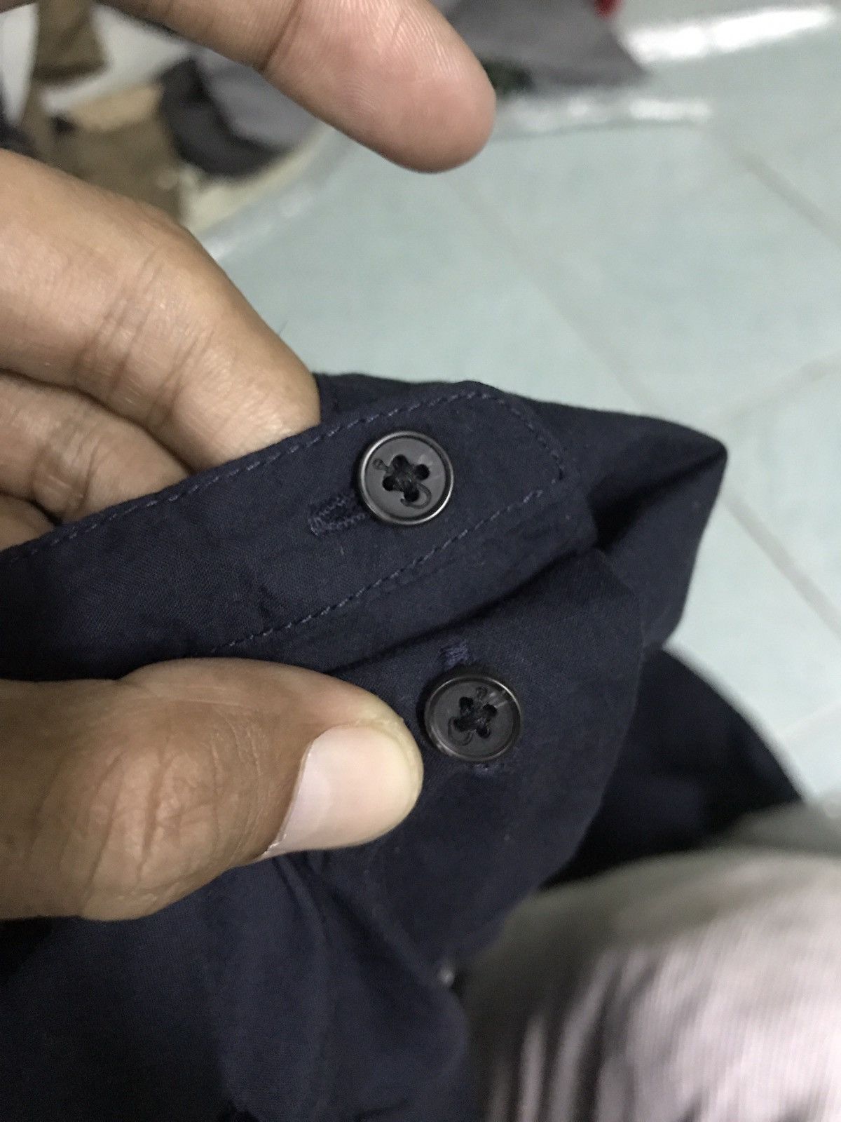 JW Anderson J.W. ANDERSON USN NAVY DEGRADE SHIRT JACKET Size US M / EU 48-50 / 2 - 12 Thumbnail
