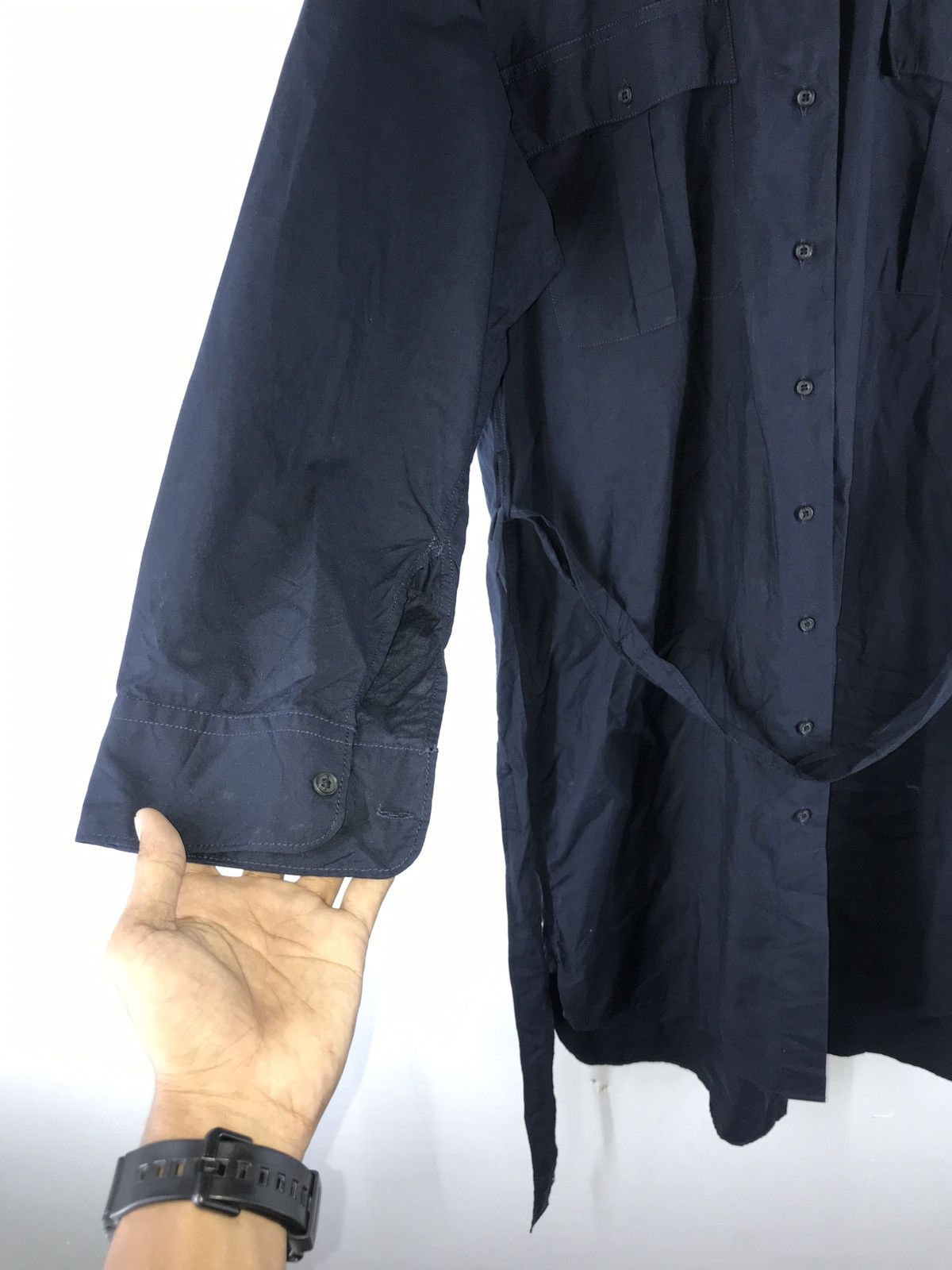 JW Anderson J.W. ANDERSON USN NAVY DEGRADE SHIRT JACKET Size US M / EU 48-50 / 2 - 10 Thumbnail