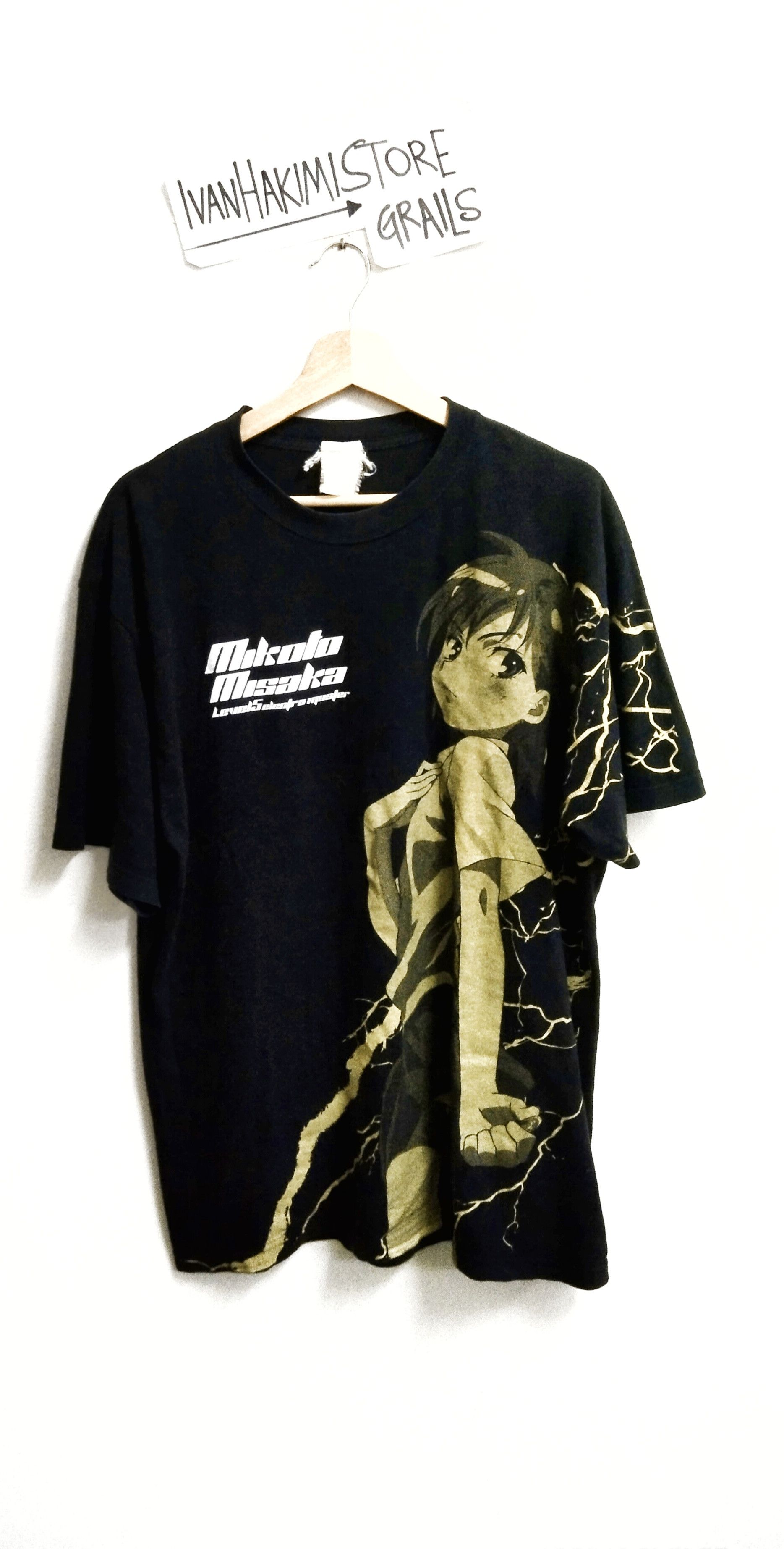 Anime × Vintage ViNTAGE ANIME COSPA MISAKA MIKOTO OVER PRINT Size US L / EU 52-54 / 3 - 1 Thumbnail