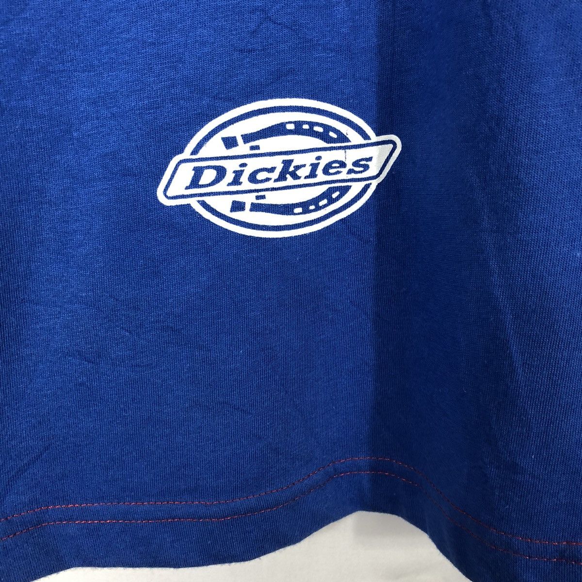 Dickies × Vintage 🔥Rare🔥Vintage Dickies Red And Blue Big Hit Spellout Tee Size US L / EU 52-54 / 3 - 9 Thumbnail