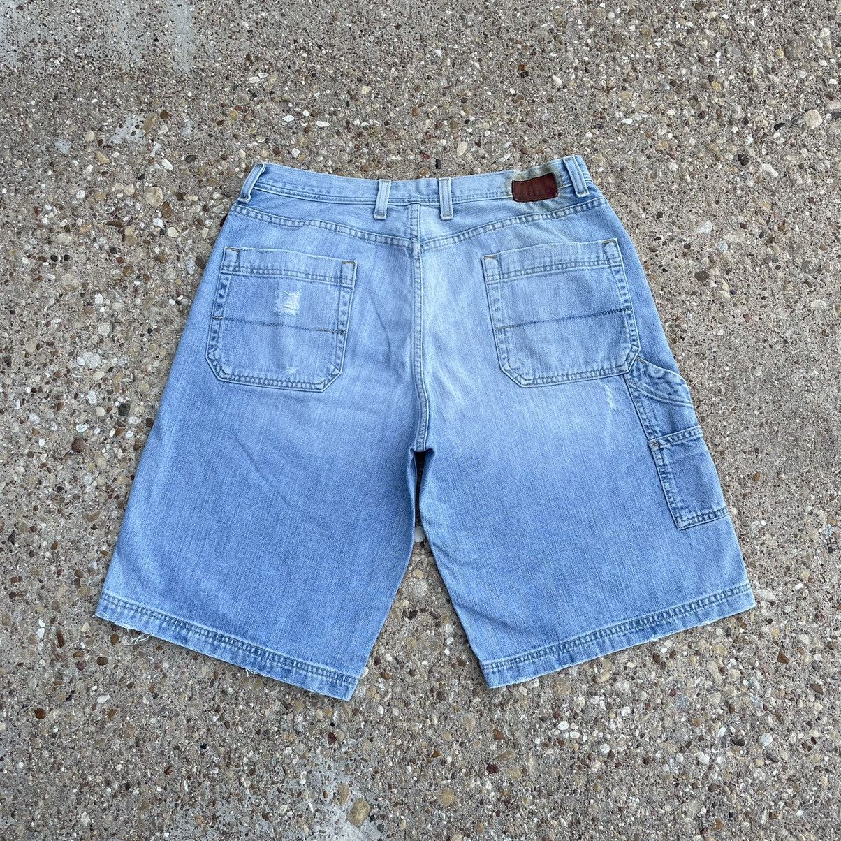 Vintage Crazy vintage baggy Jnco style Y2K denim cargo jean shorts ...