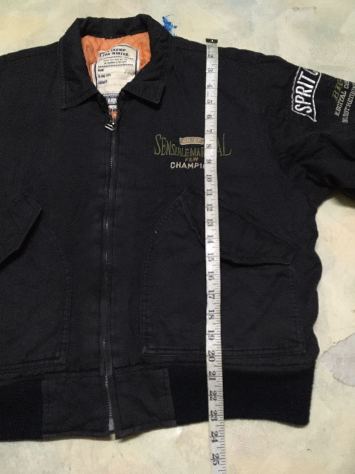 Japanese Brand Japanese Brand Bomber Style Jacket With Patches Size US M / EU 48-50 / 2 - 10 Thumbnail