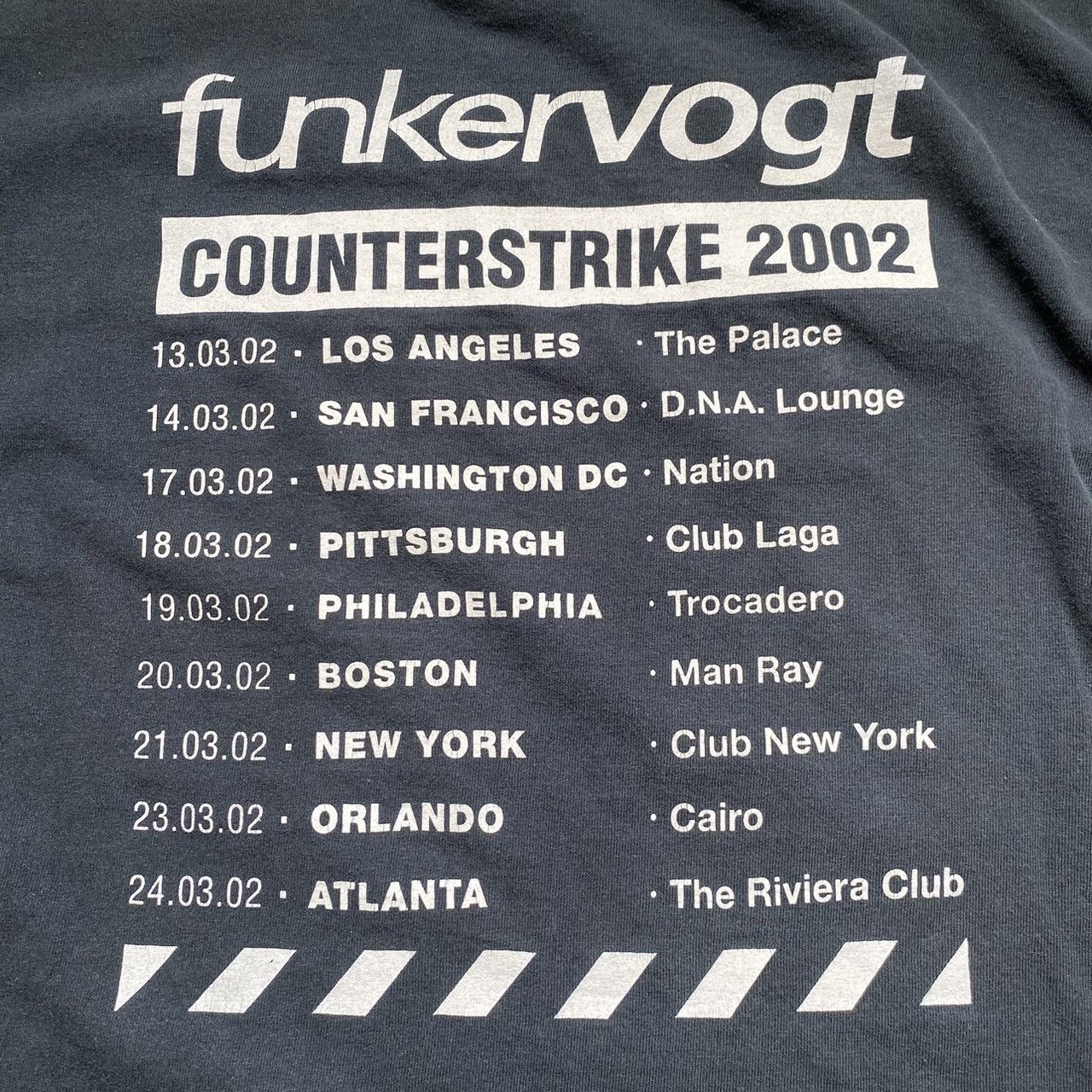 Band Tees × Vintage Vintage 2000s Funker Vogt Tour Tee Size US XL / EU 56 / 4 - 10 Thumbnail
