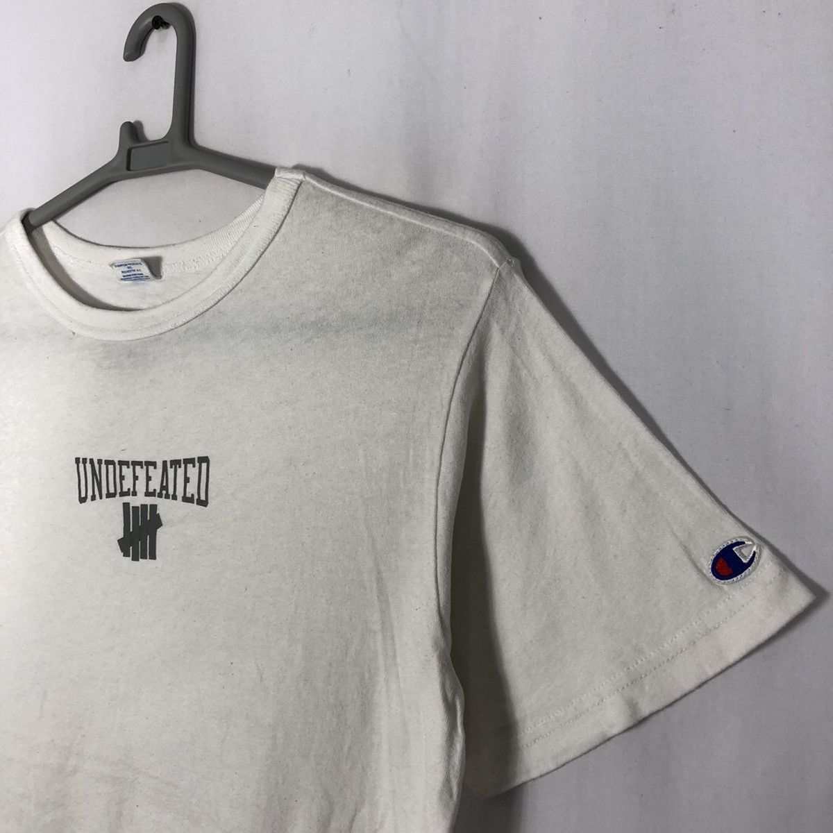 Champion × Undefeated 🔥Rare🔥Champion X Undefeated Center Spellout Logo Skate Tee Size US S / EU 44-46 / 1 - 6 Thumbnail