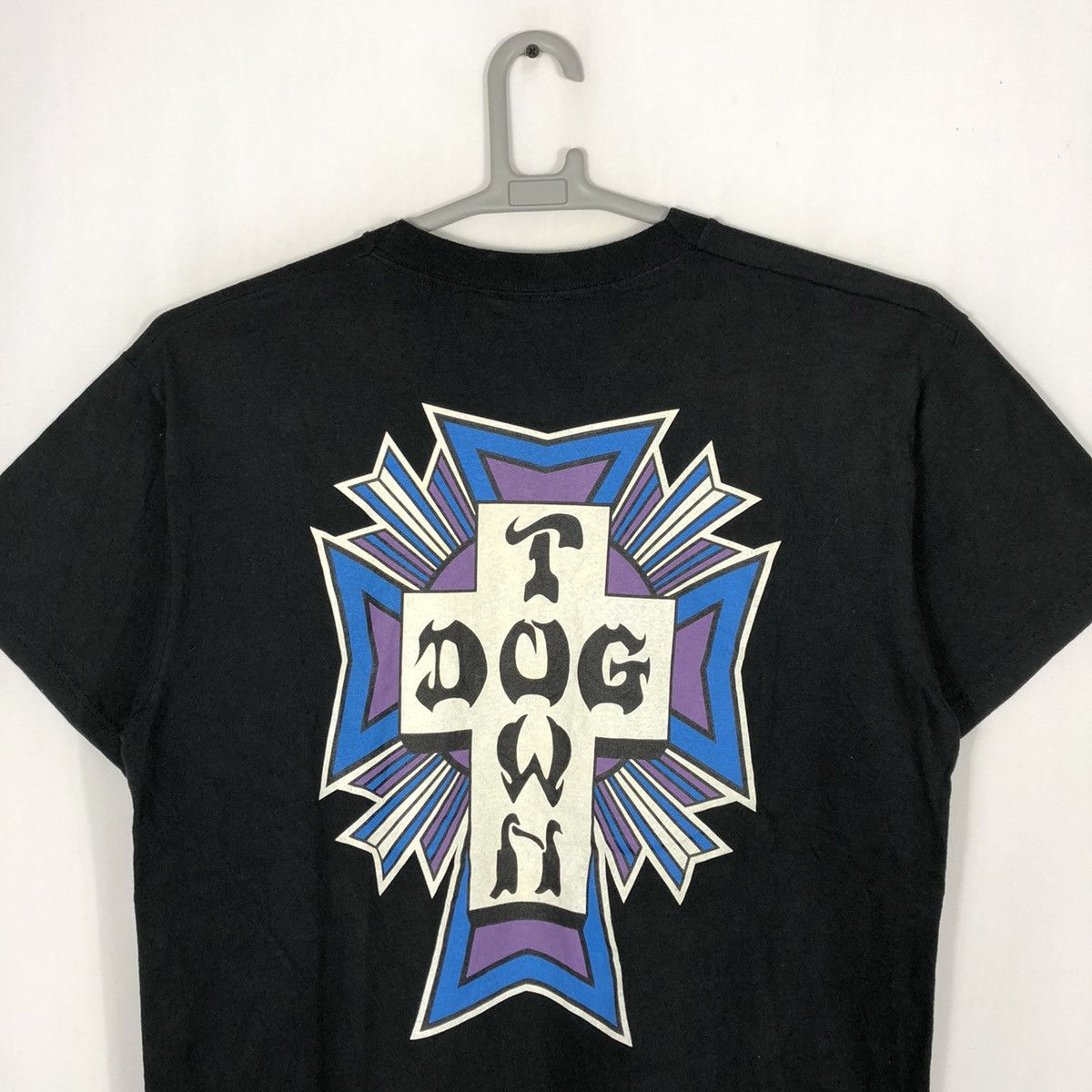 Dogtown × Japanese Brand 🔥OG🔥Sick🔥Vintage Japanese Dogtown Cross Big Logo Tee Size US L / EU 52-54 / 3 - 2 Thumbnail
