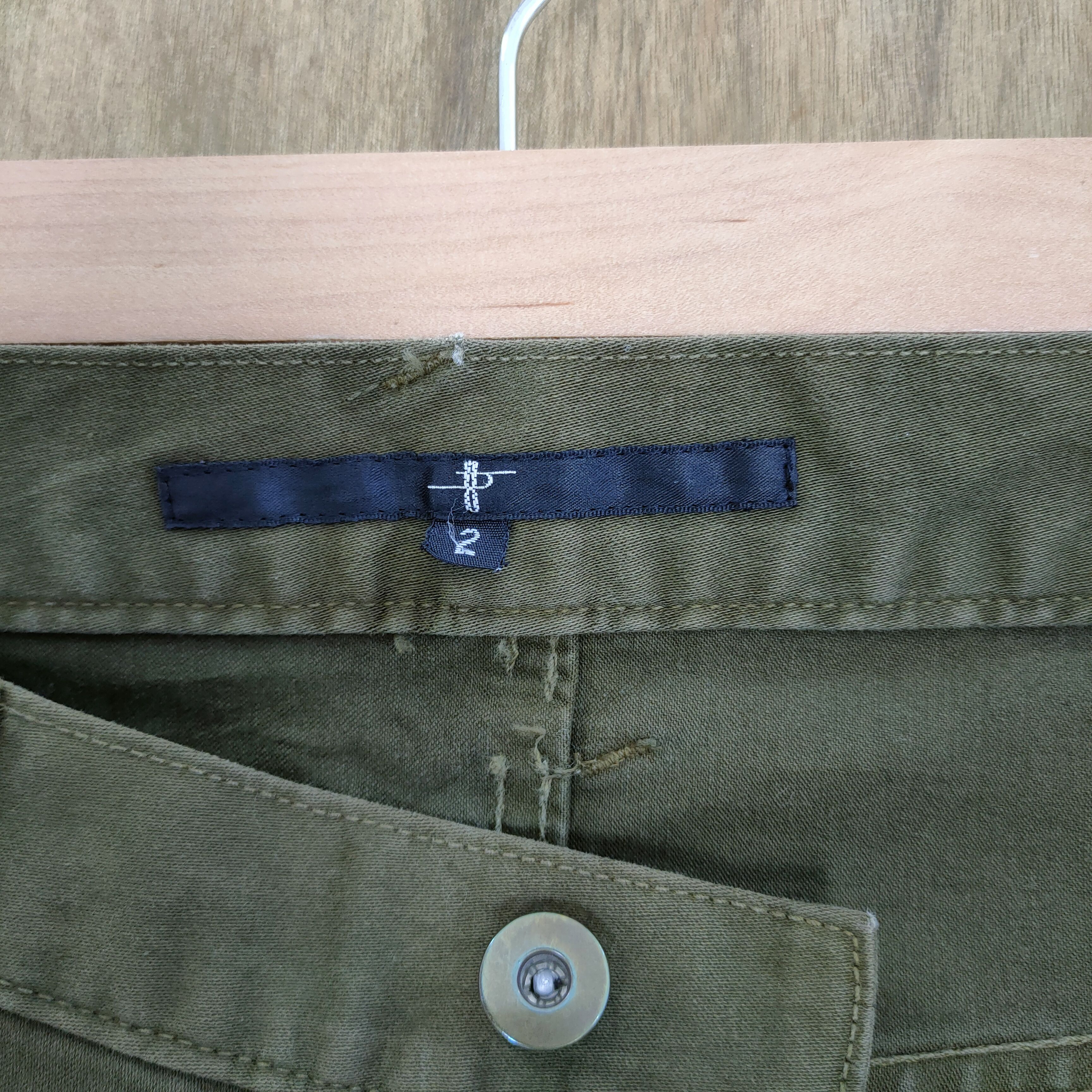 NO ID NO ID JAPANESE FLARE ZIPPER LEG CARGO PANTS Size US 30 / EU 46 - 10 Thumbnail