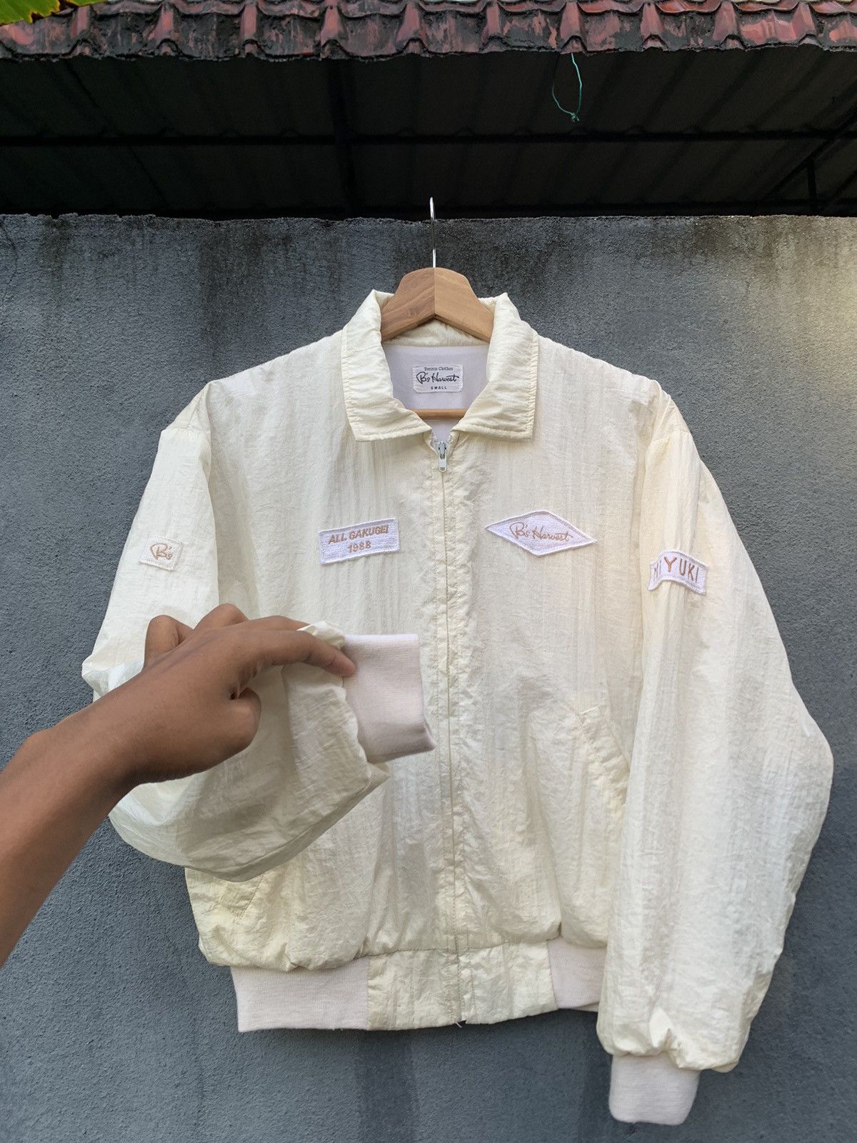 Vintage 🎾Vintage BS Harvest Tennis Bomber Jacket Size US S / EU 44-46 / 1 - 7 Thumbnail