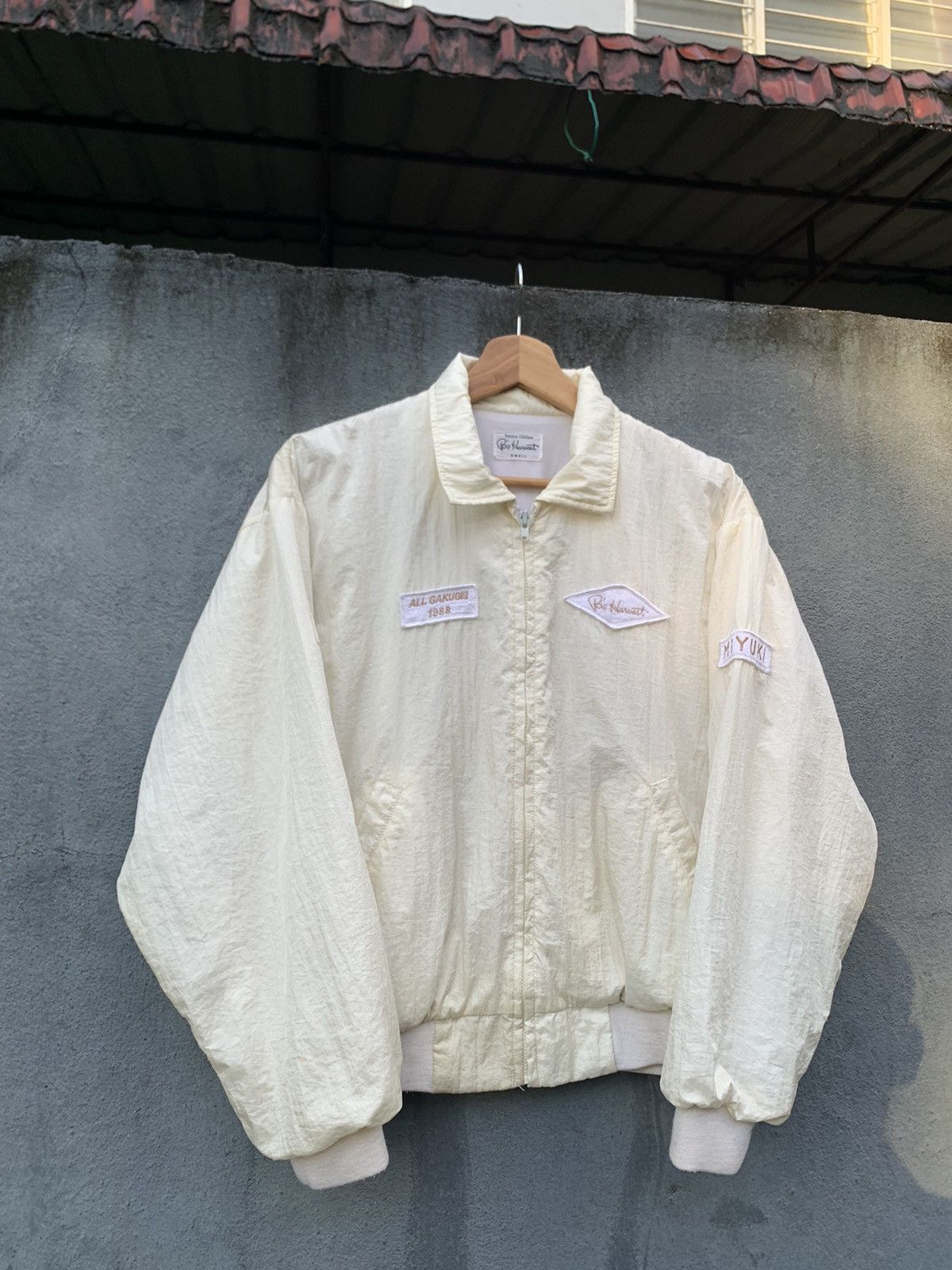Vintage 🎾Vintage BS Harvest Tennis Bomber Jacket Size US S / EU 44-46 / 1 - 4 Thumbnail