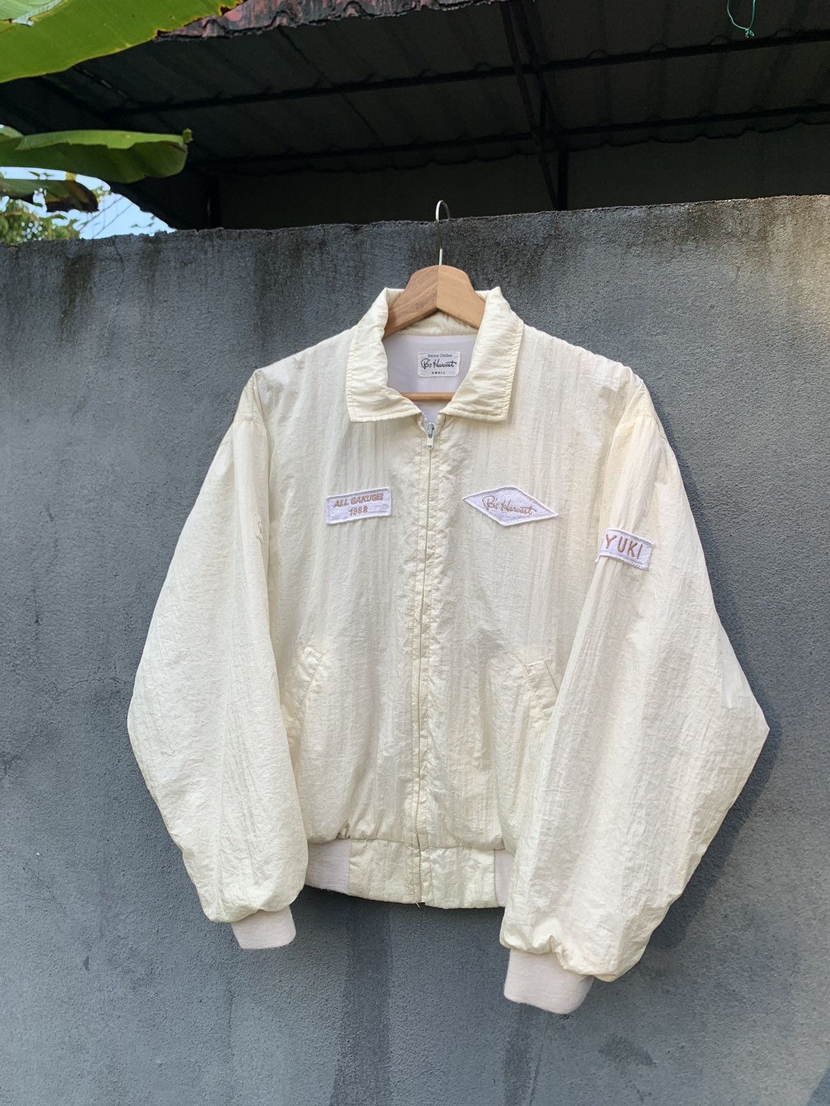 Vintage 🎾Vintage BS Harvest Tennis Bomber Jacket Size US S / EU 44-46 / 1 - 1 Thumbnail