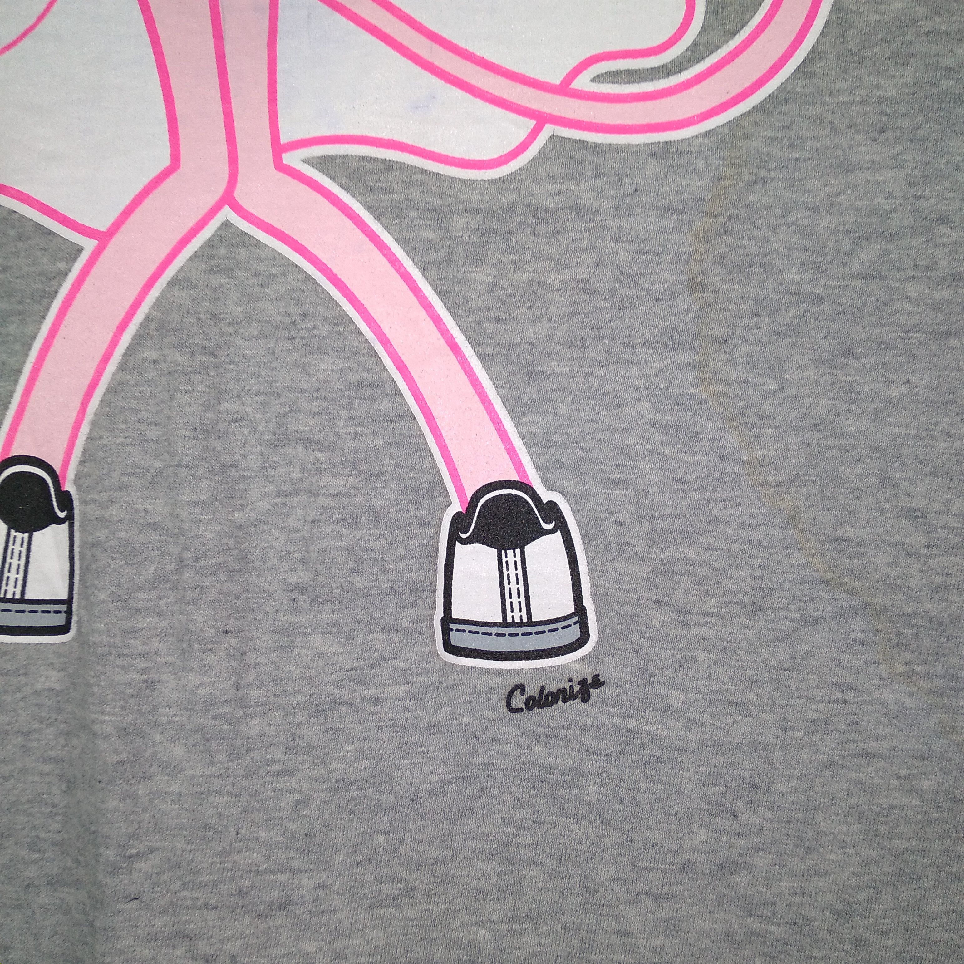 Cartoon Network × Japanese Brand × Vintage Japanese Brand Colonize Pink Panther Sexy Design Parody Tee Size US XS / EU 42 / 0 - 3 Thumbnail