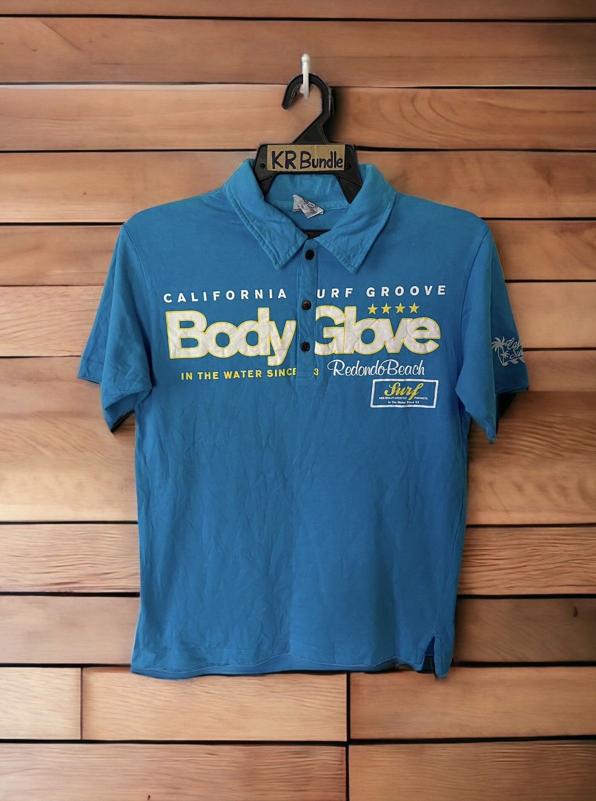 Designer × Vintage Vintage Body Glove Polo Shirt Size US S / EU 44-46 / 1 - 1 Thumbnail