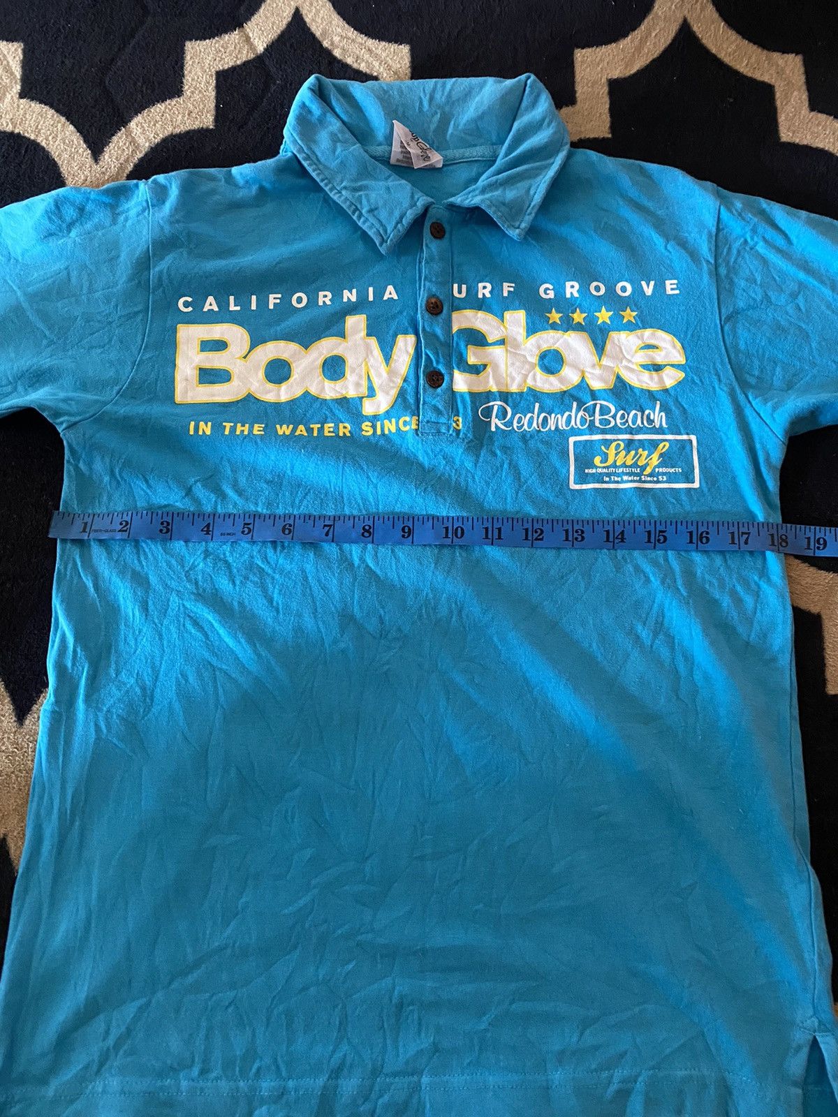 Designer × Vintage Vintage Body Glove Polo Shirt Size US S / EU 44-46 / 1 - 10 Thumbnail