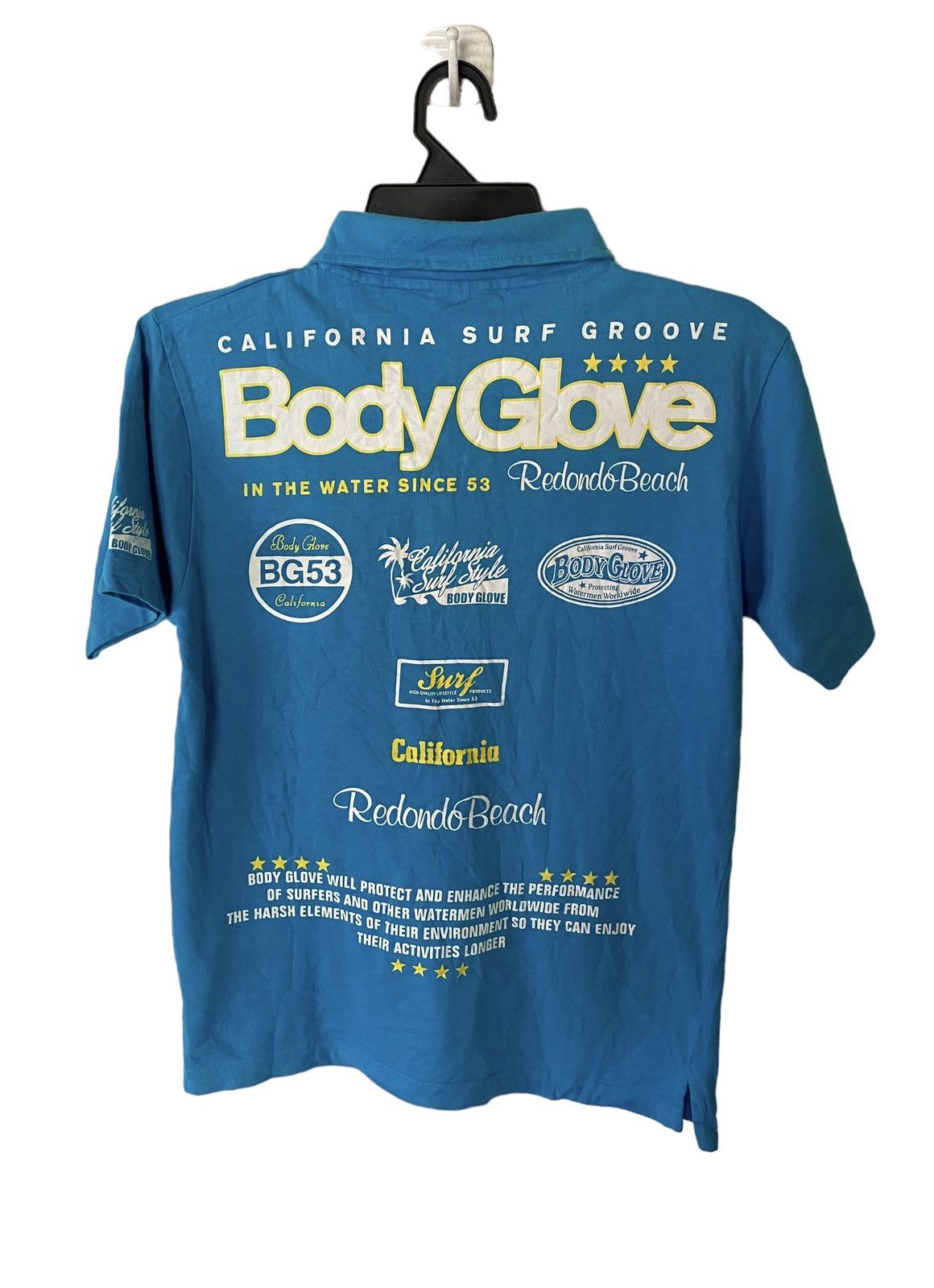 Designer × Vintage Vintage Body Glove Polo Shirt Size US S / EU 44-46 / 1 - 2 Thumbnail