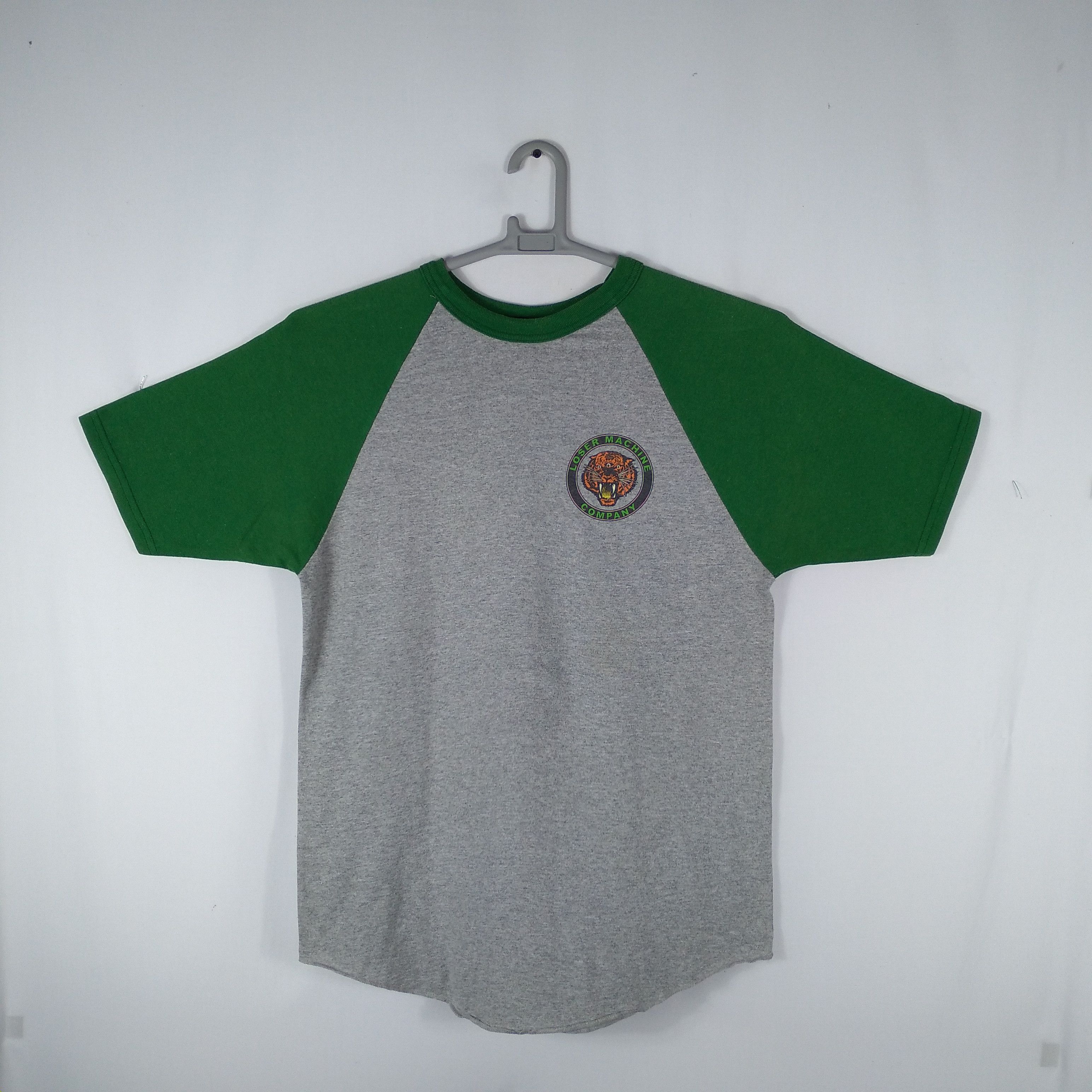 Japanese Brand × Loser Machine Company Loser Machine Company Big Tiger Print Raglan Tee Size US M / EU 48-50 / 2 - 3 Thumbnail