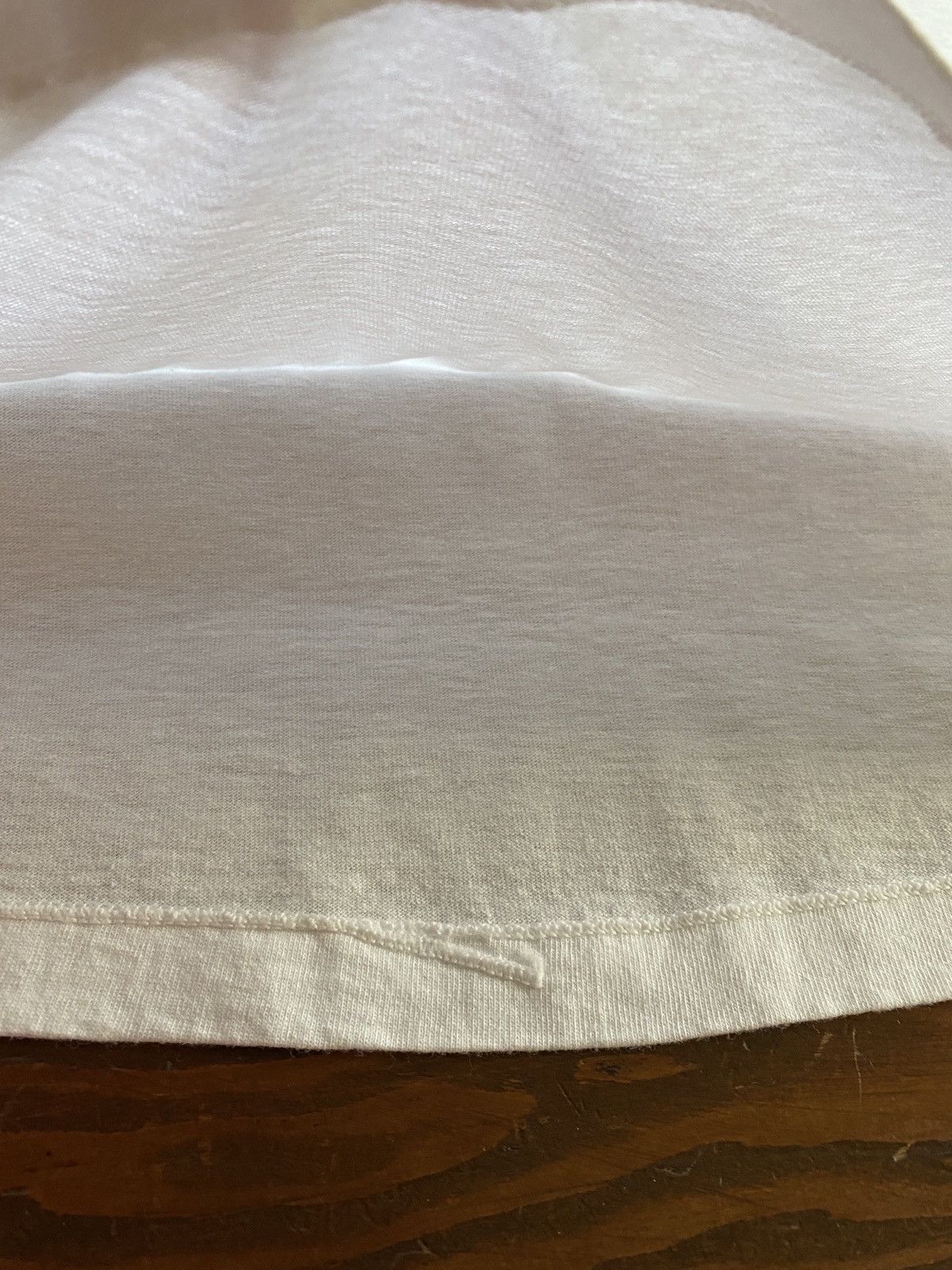Vintage Vintage 1988 80s Glitter Fish Single Stitch White Tee Size US XL / EU 56 / 4 - 12 Thumbnail
