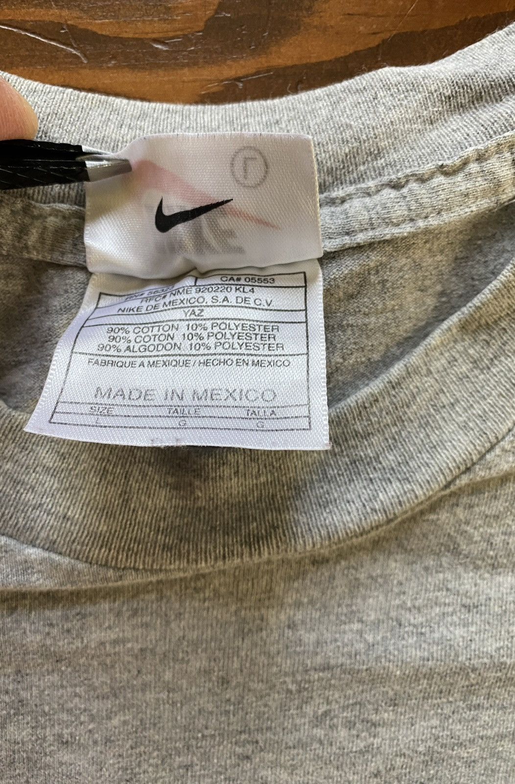 Nike Vintage 90’s Nike Road Rage Runner Double Sided Tee Size US L / EU 52-54 / 3 - 12 Thumbnail