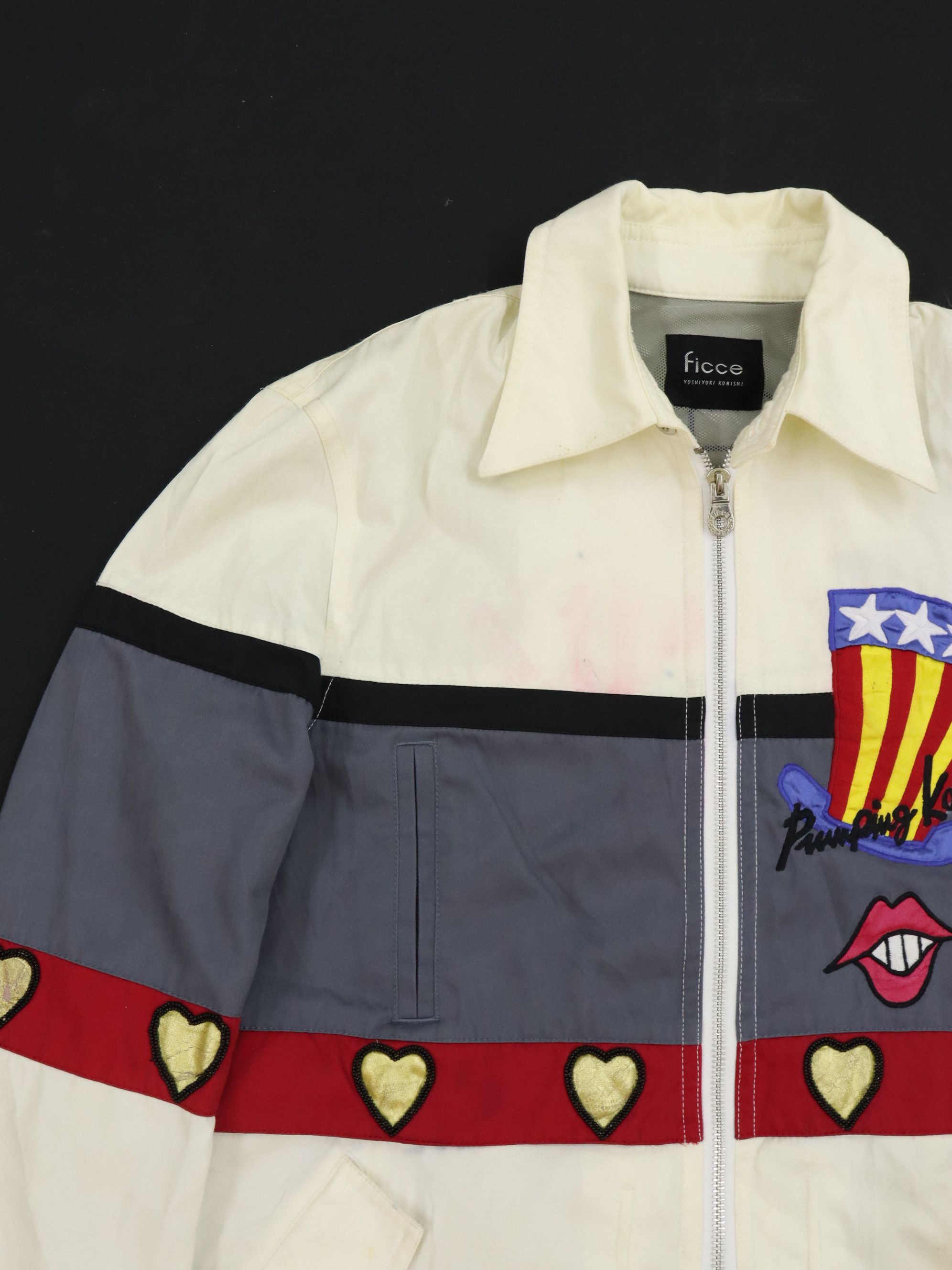 Yoshiyuki Konishi Yoshiyuki Konishi FICCE "Pumping Kathy" Rare Vintage Jacket Size US L / EU 52-54 / 3 - 10 Thumbnail