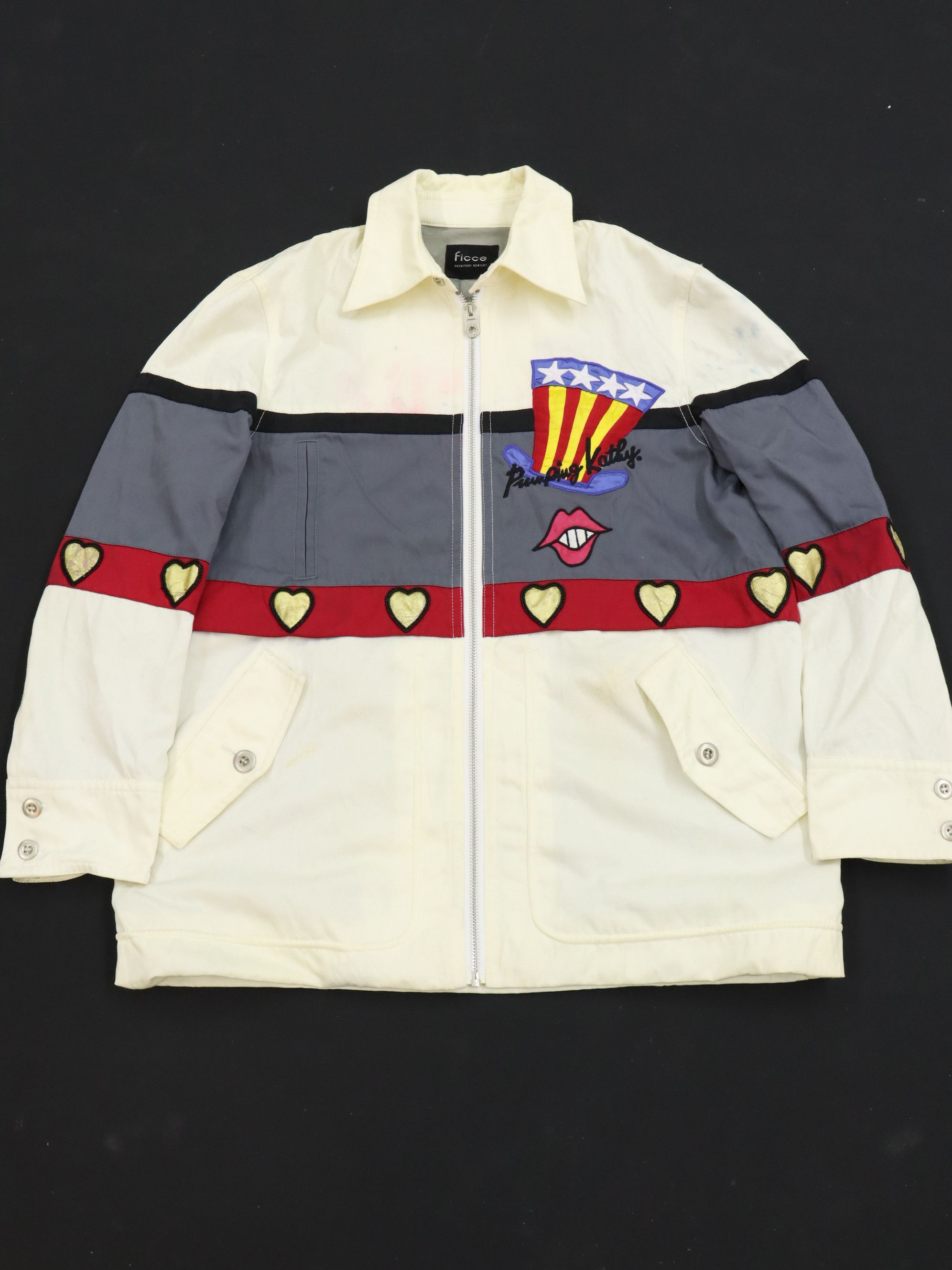 Yoshiyuki Konishi Yoshiyuki Konishi FICCE "Pumping Kathy" Rare Vintage Jacket Size US L / EU 52-54 / 3 - 2 Thumbnail